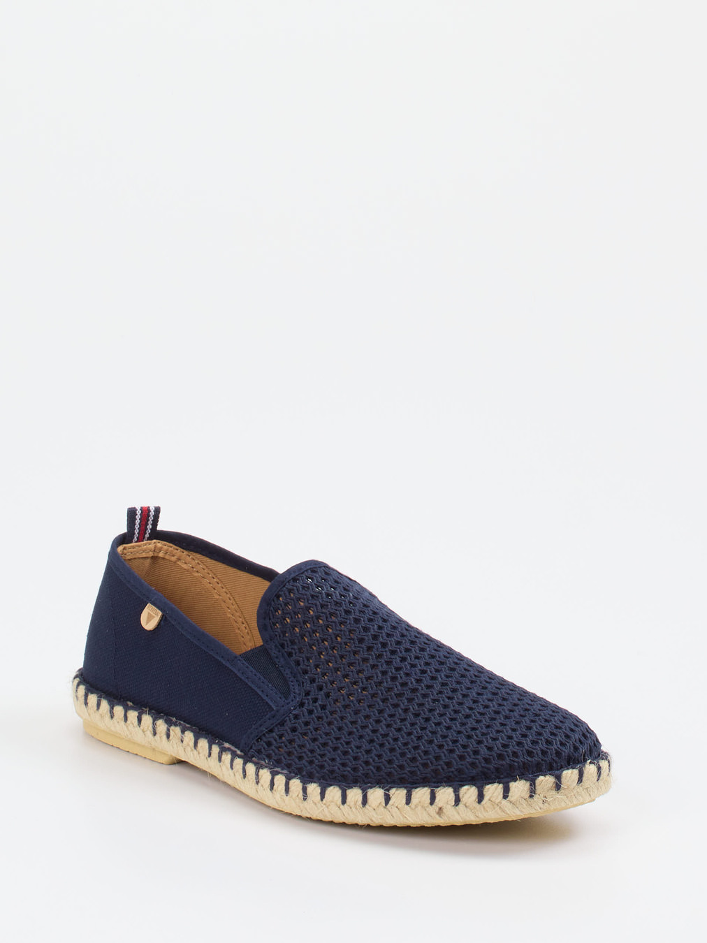 Verbenas – Espadrilles aus Textil in Dunkelblau