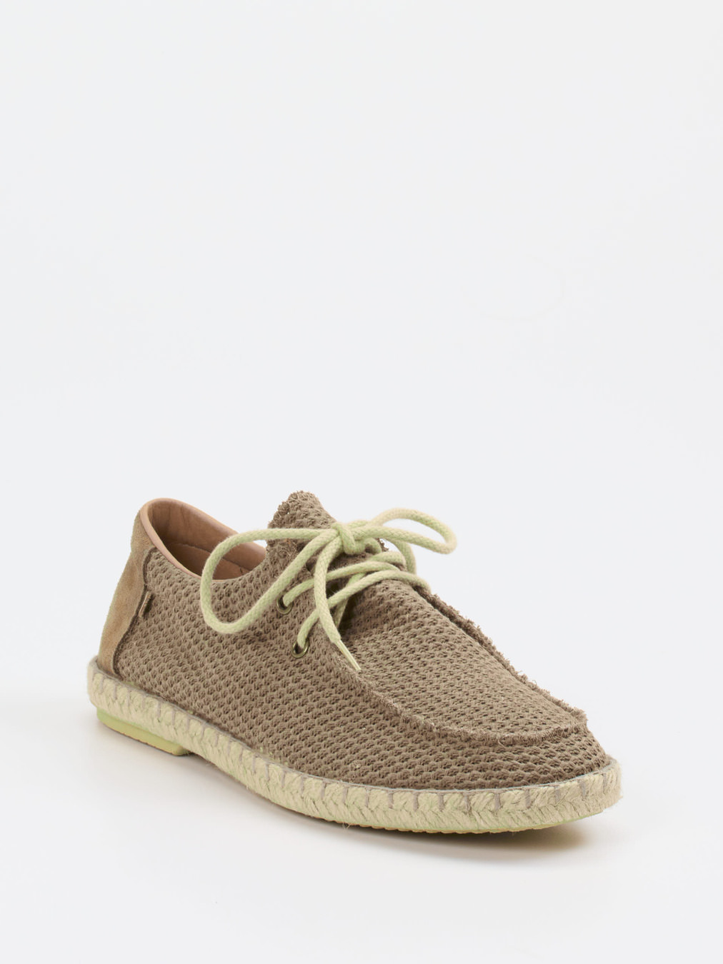 Verbenas – Schnürschuh aus Textilmesh und Veloursleder