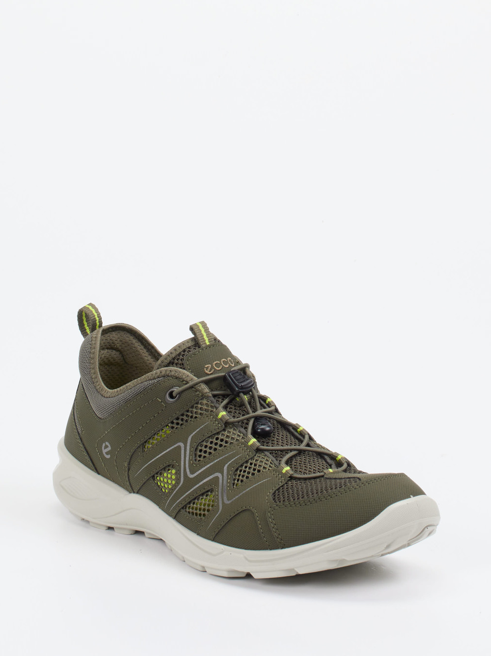 Ecco – Multifunktionsschuh aus Textil in Olivgrün