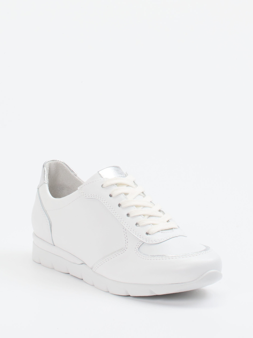 Semler – Sneaker aus Kalbleder mit Metallic-Details