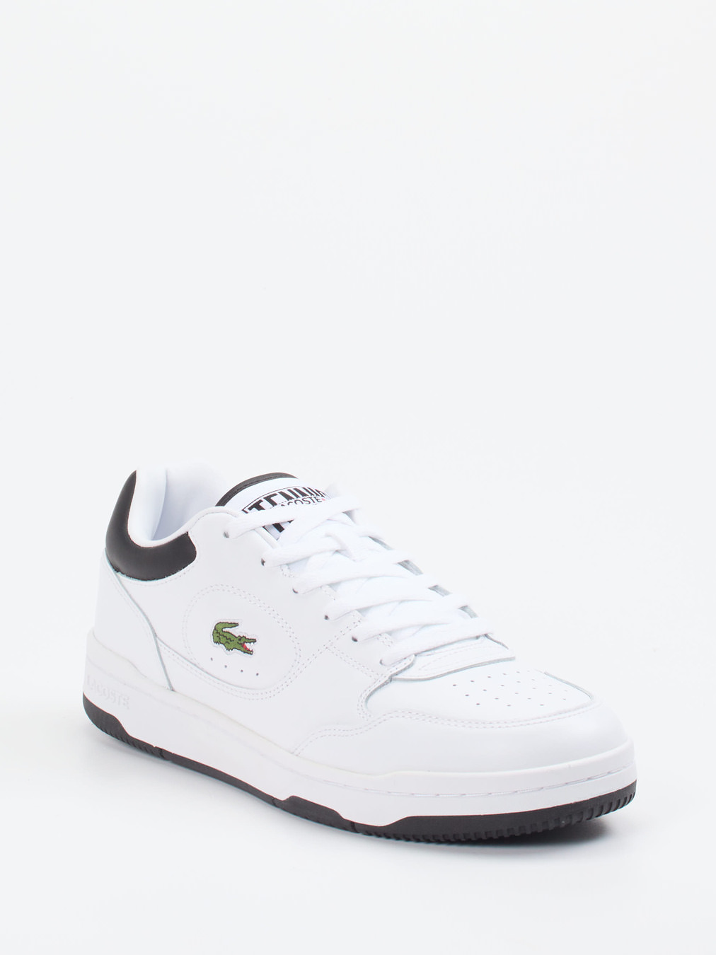 Lacoste – Sneaker aus Leder in Weiß