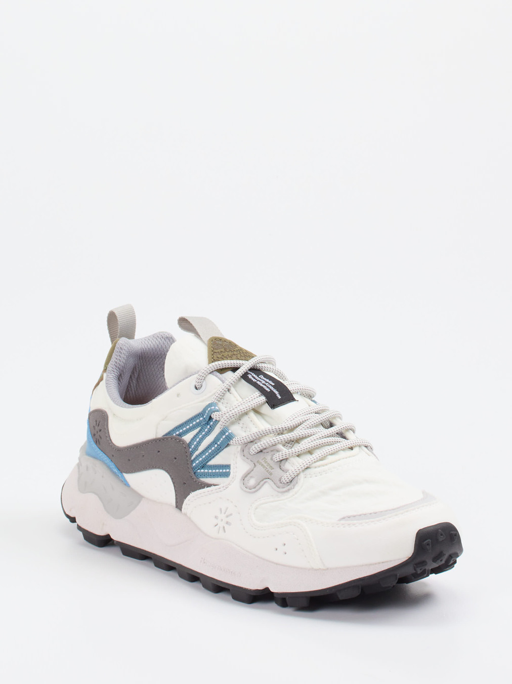 Flower Mountain – Trail-Sneaker aus Textil in Offwhite