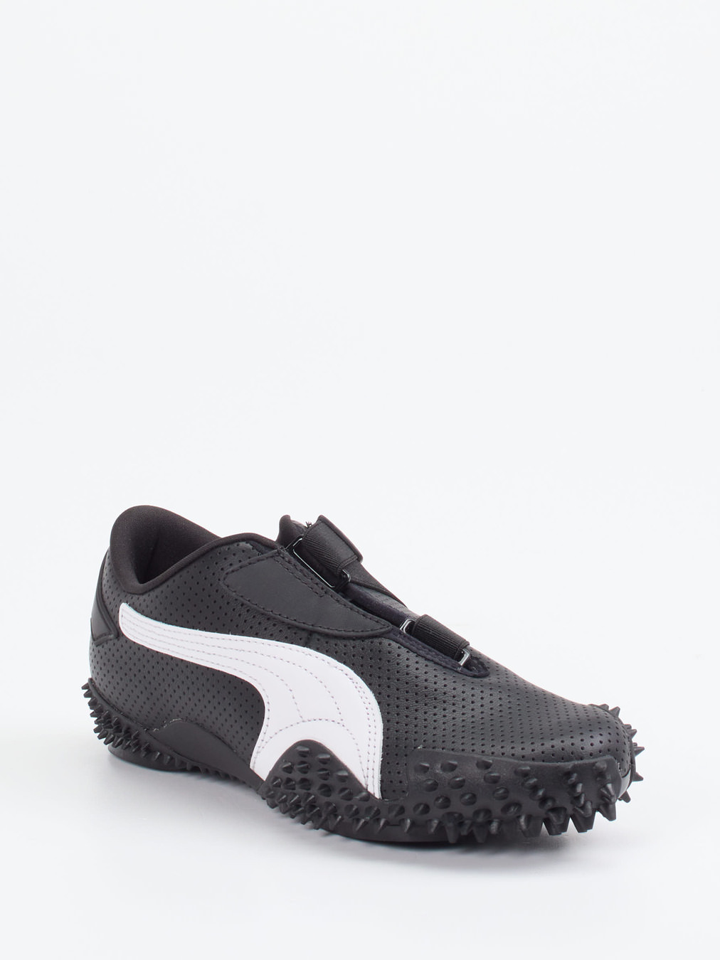 Puma – Sneaker aus perforiertem Leder Schwarz