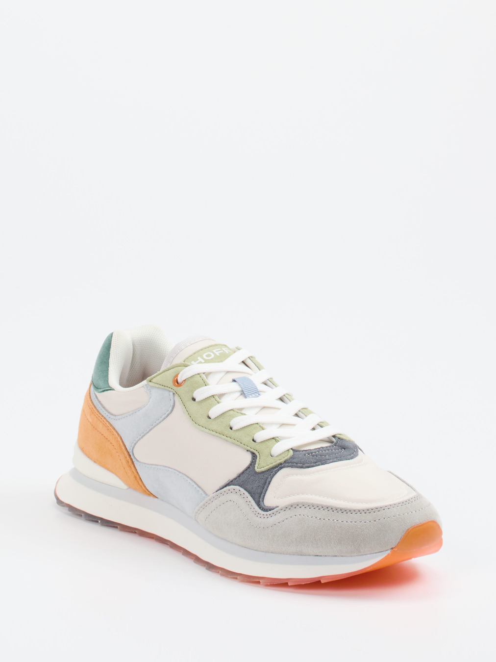 THE HOFF BRAND – Retro-Sneaker  Kingston aus Veloursleder und Textil