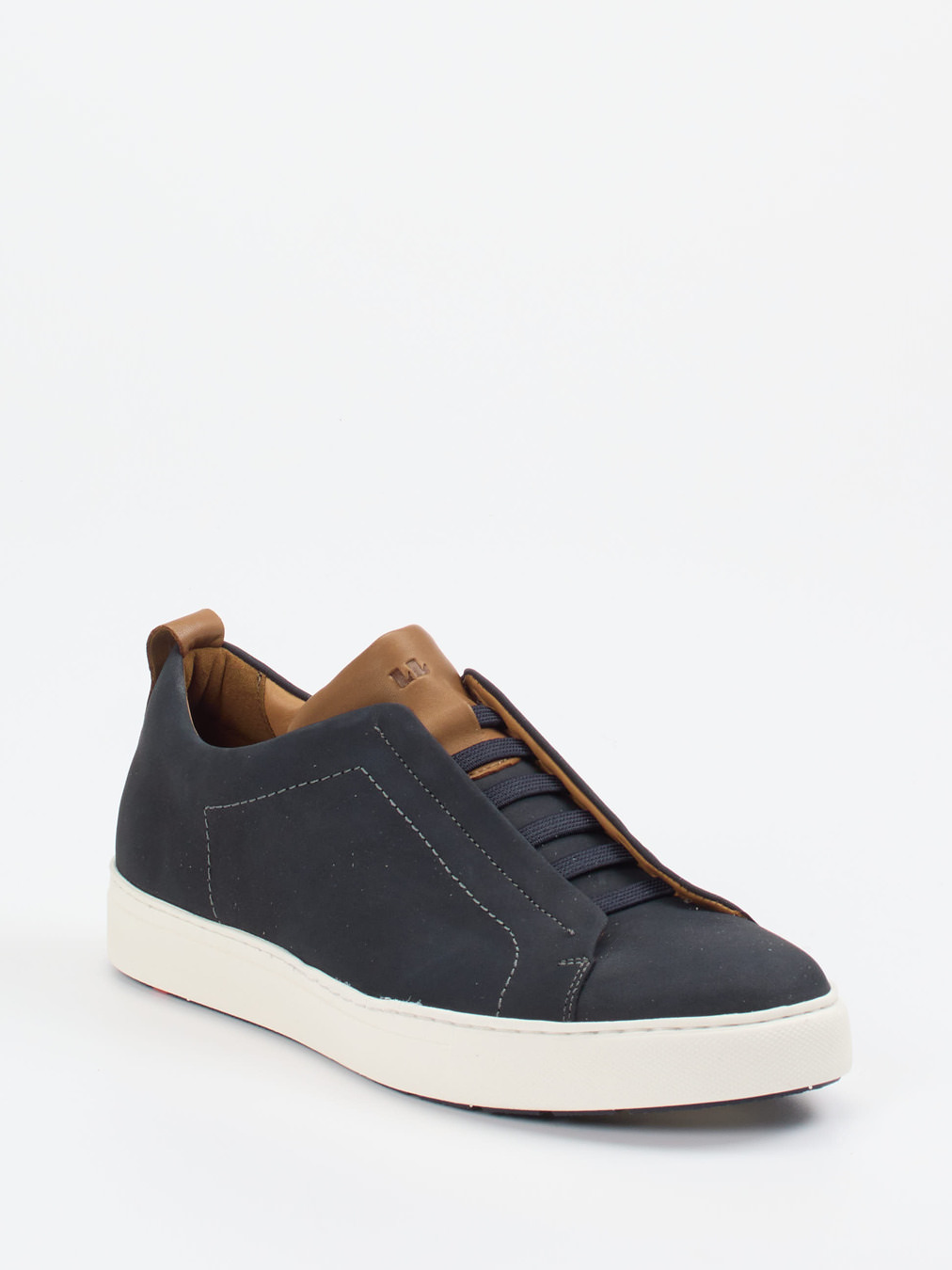 Lloyd – Sneaker aus Nubukleder Dunkelblau