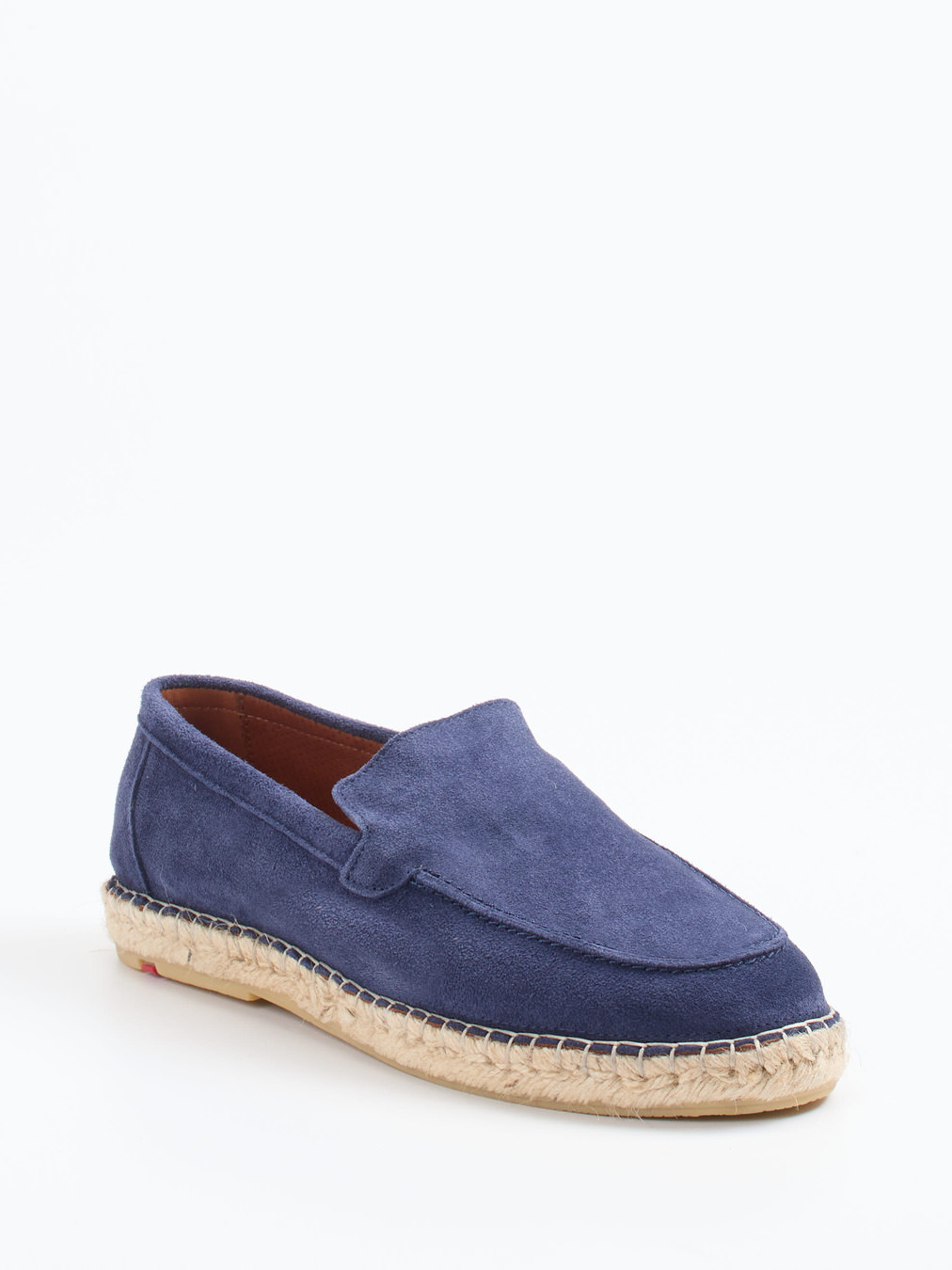 Lloyd – Slipper aus Veloursleder mit Jutesohle