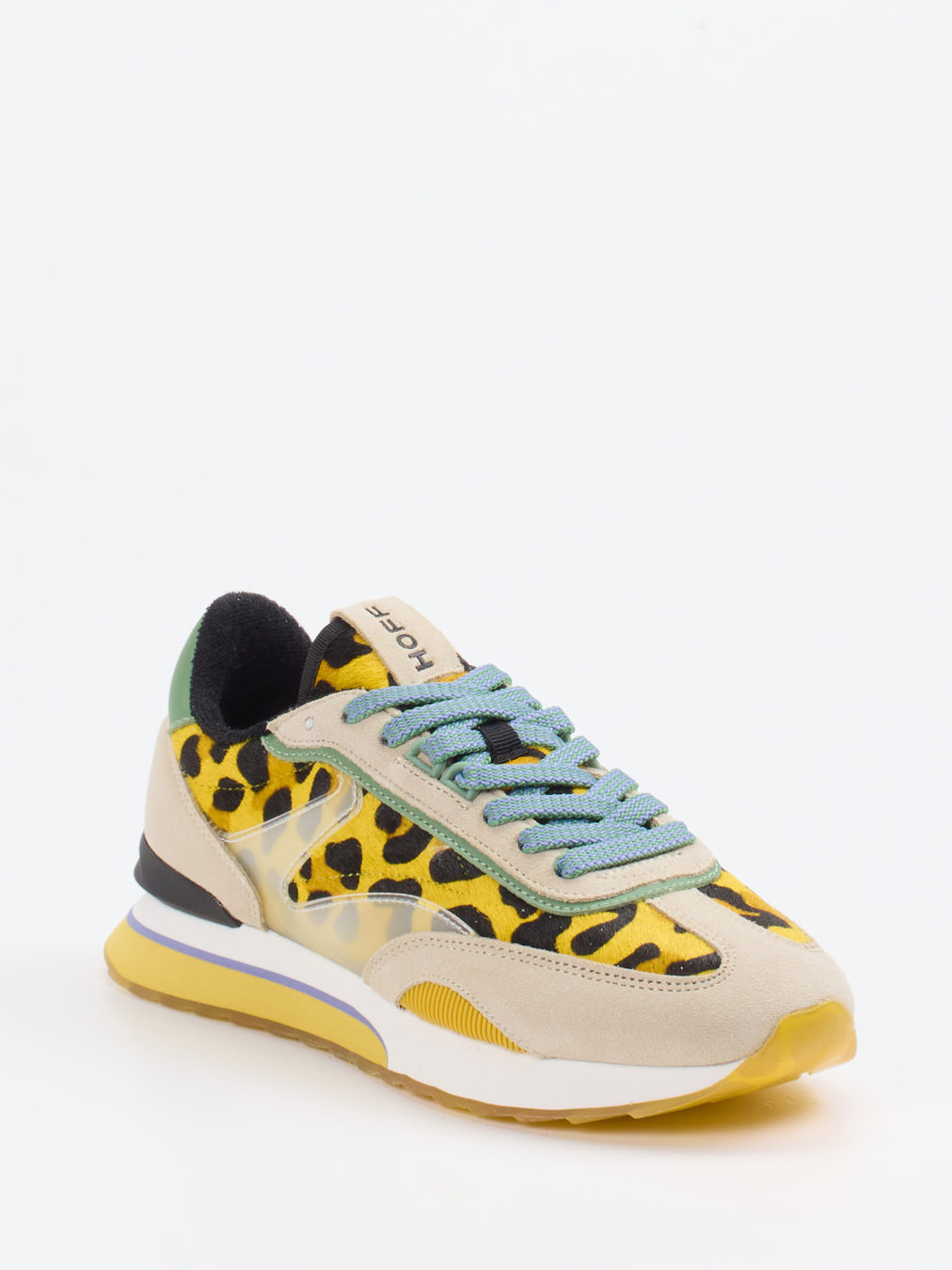 THE HOFF BRAND – Sneaker aus Velourleder und Textil