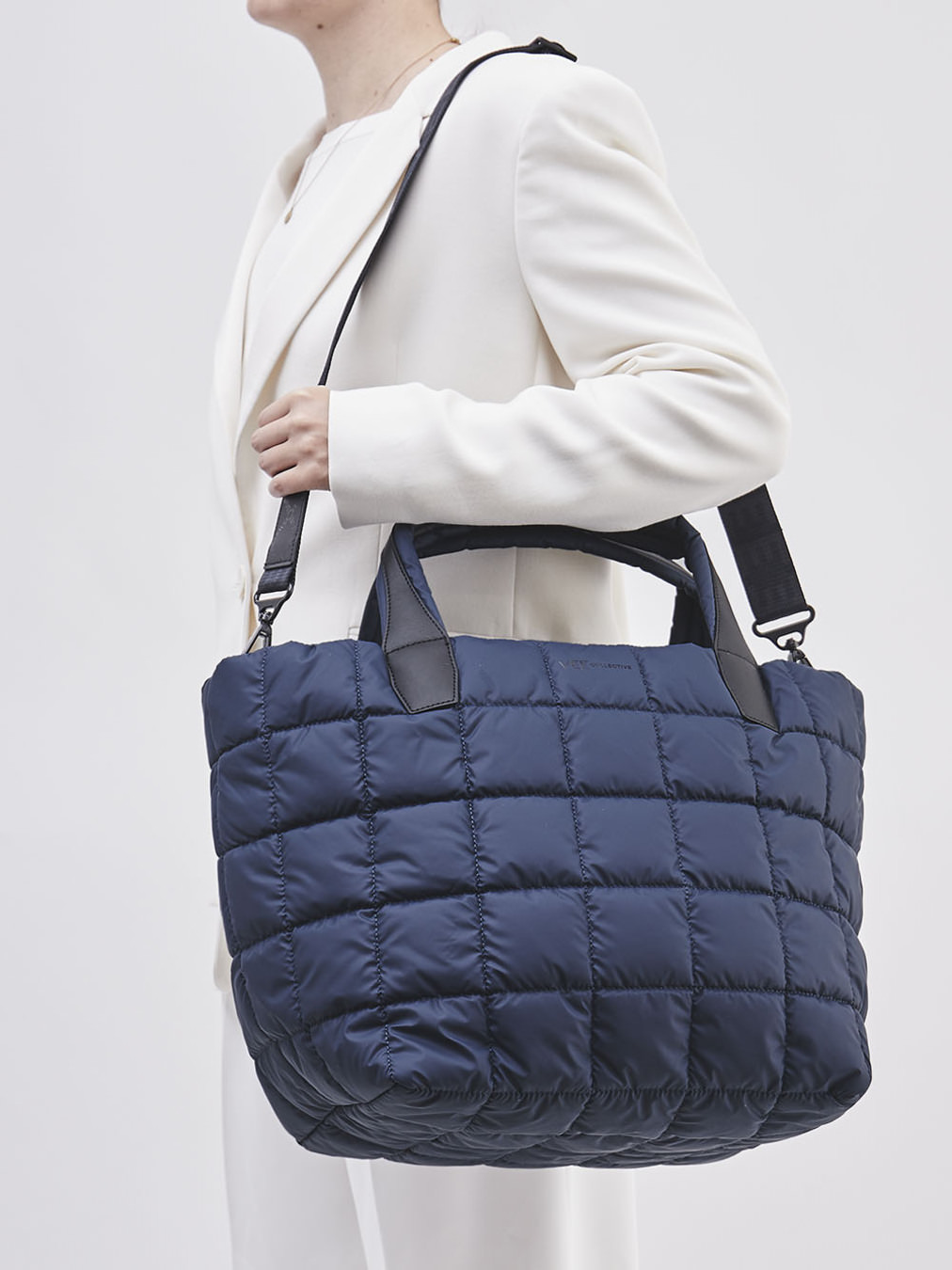 VeeCollective Berlin – Shopper aus Nylon Dunkelblau