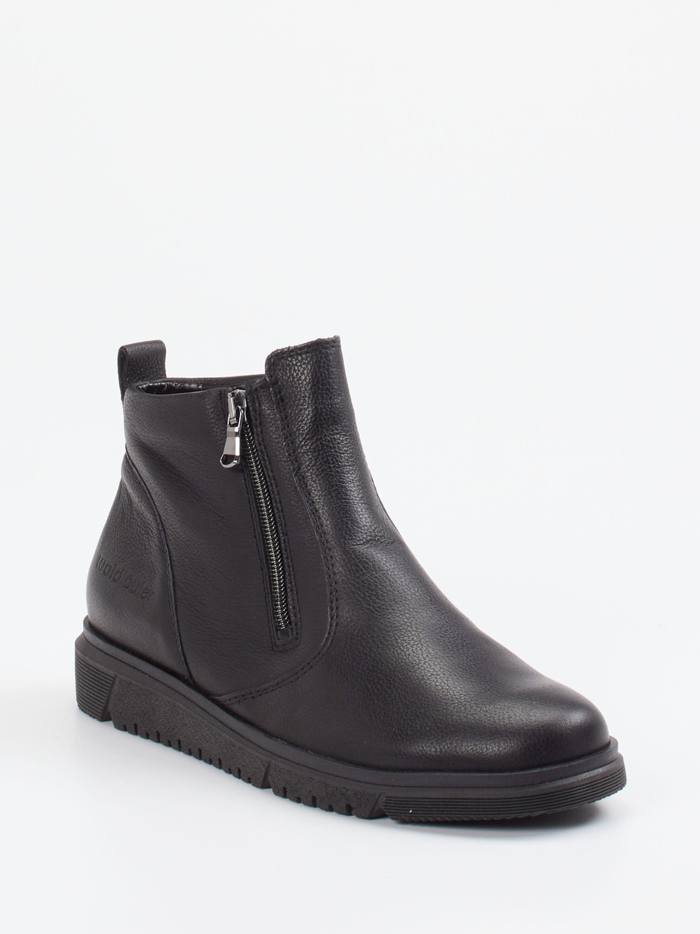 Waldläufer – Stiefeletten aus Kalbleder schwarz