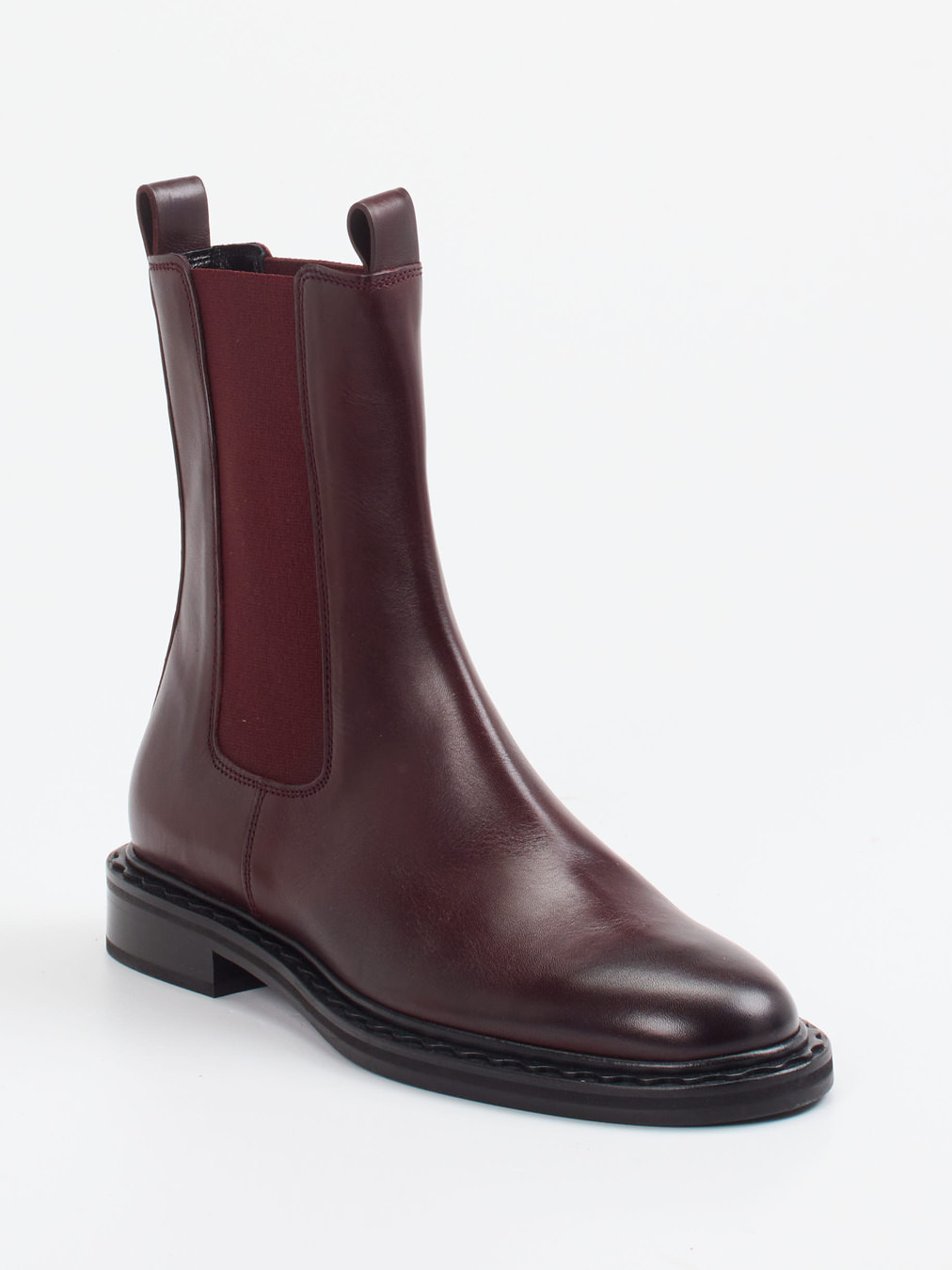 Kennel & Schmenger – Chelsea Boots aus Lammleder bordeauxrot