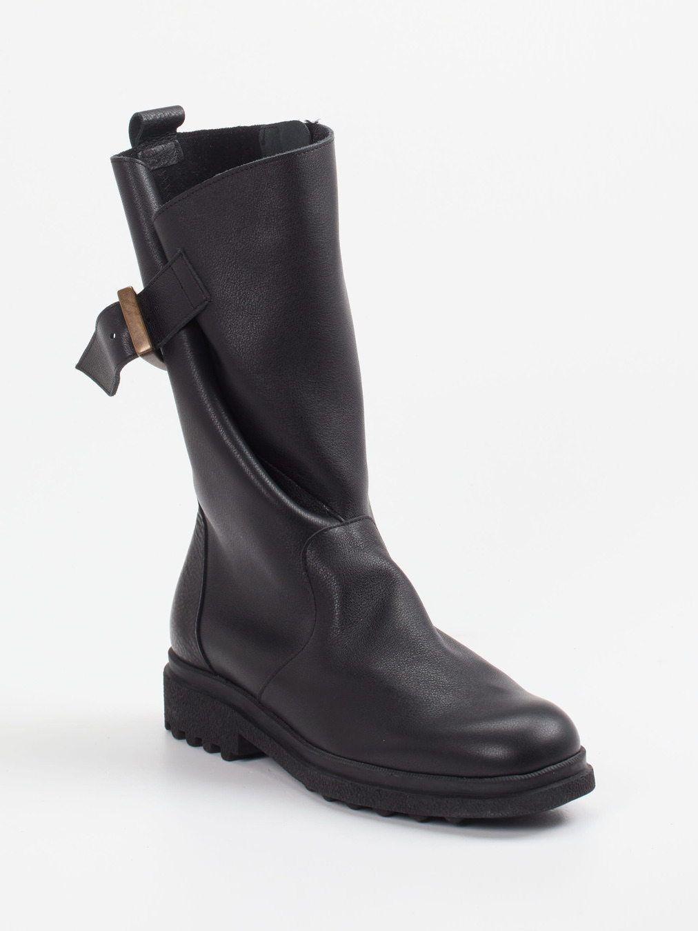Arche – Stiefel aus Kalbleder schwarz