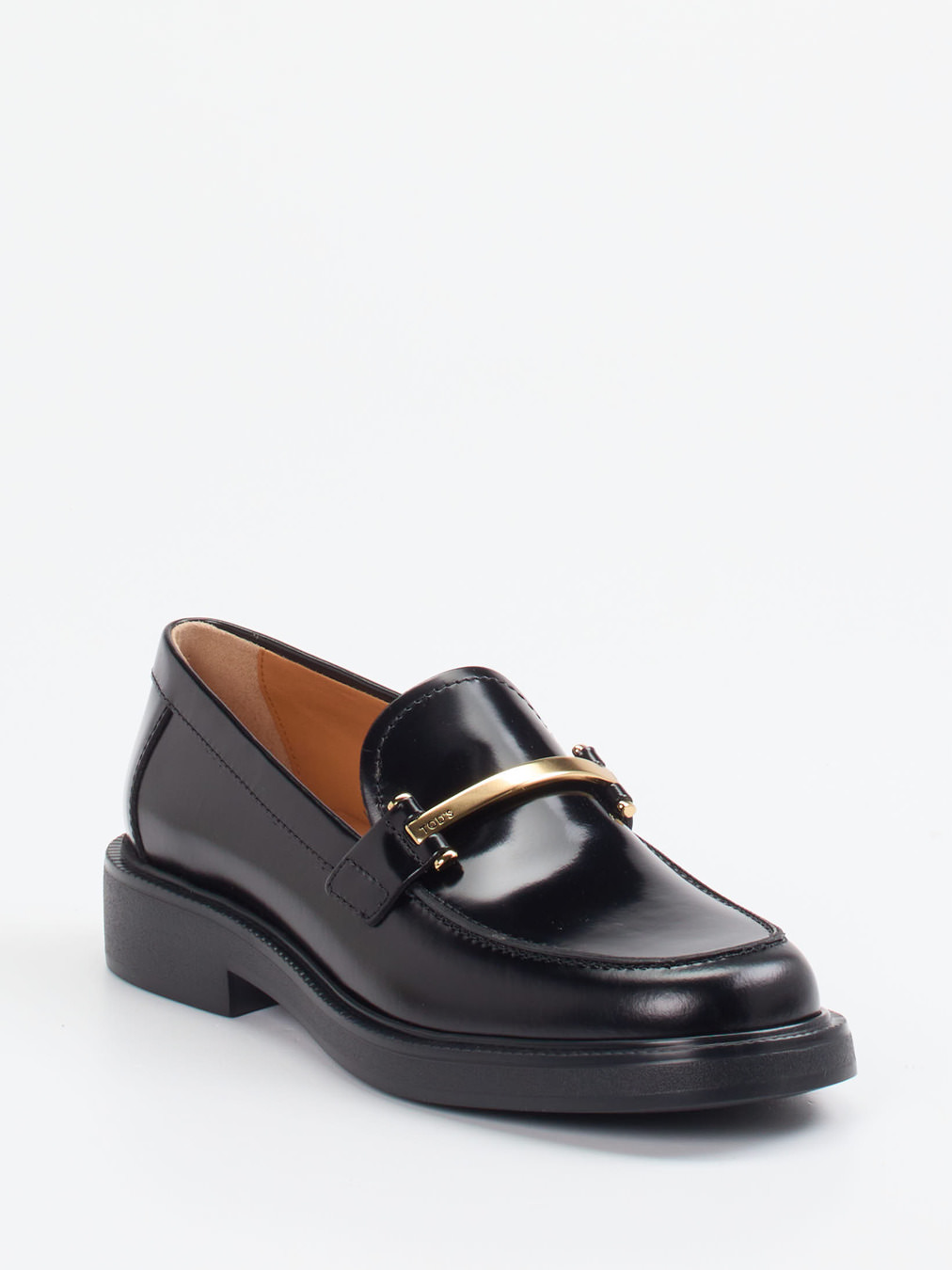 Tod's – Loafer aus Hochglanzleder in Schwarz
