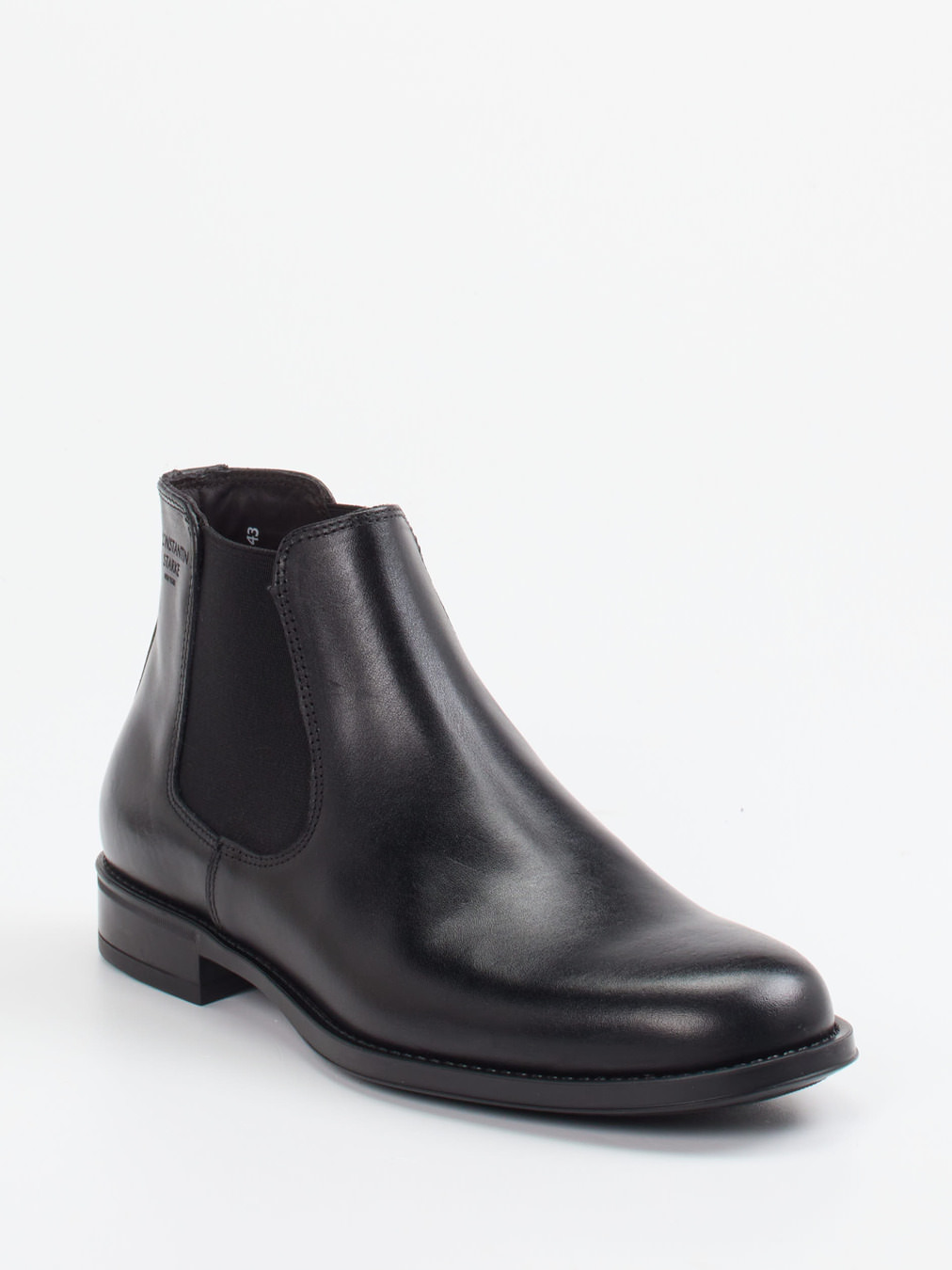 Konstantin Starke – Chelsea Boots aus Kalbleder schwarz