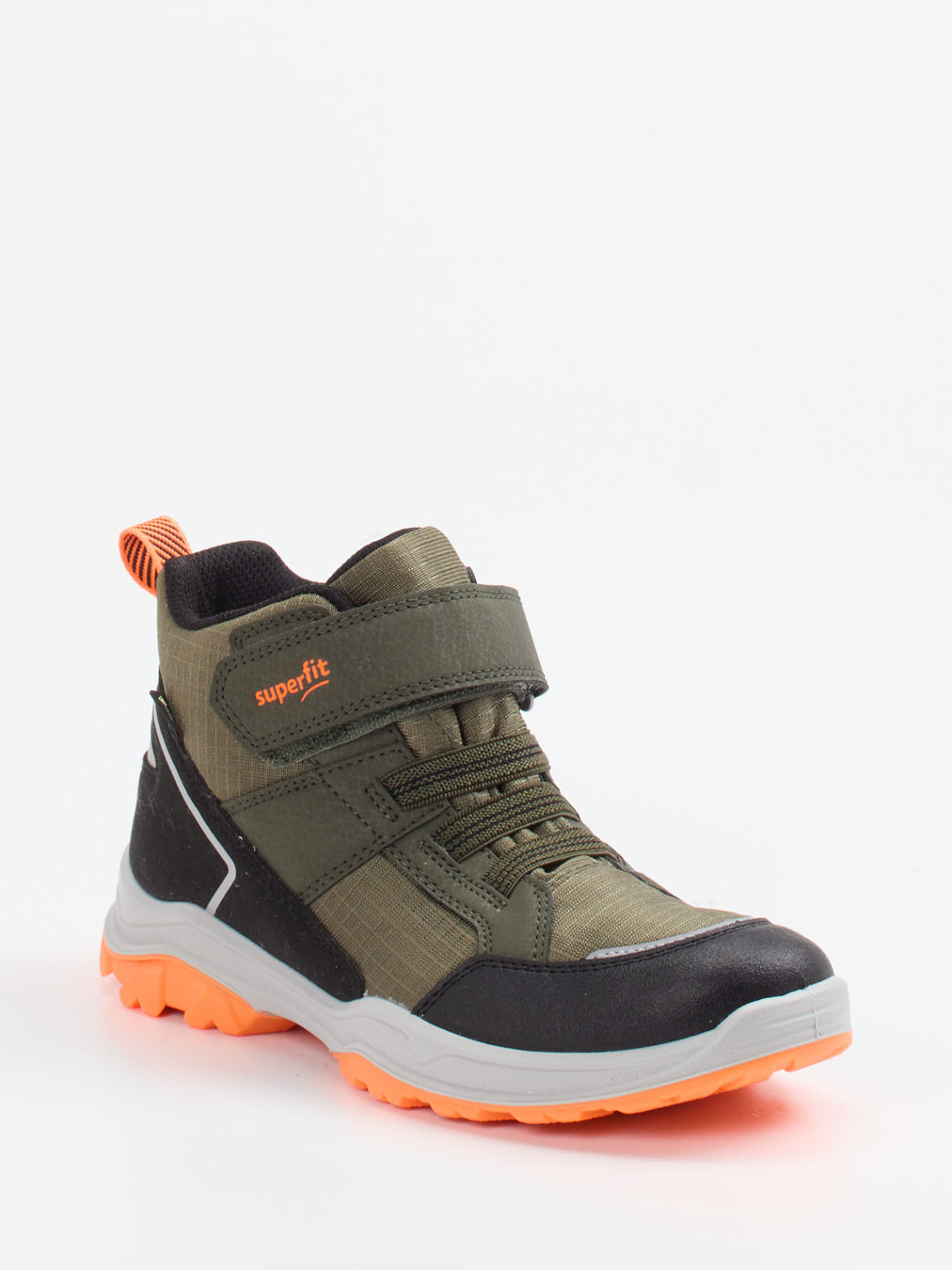 Superfit – Kinder-Wanderschuhe aus Synthetik olivgrün