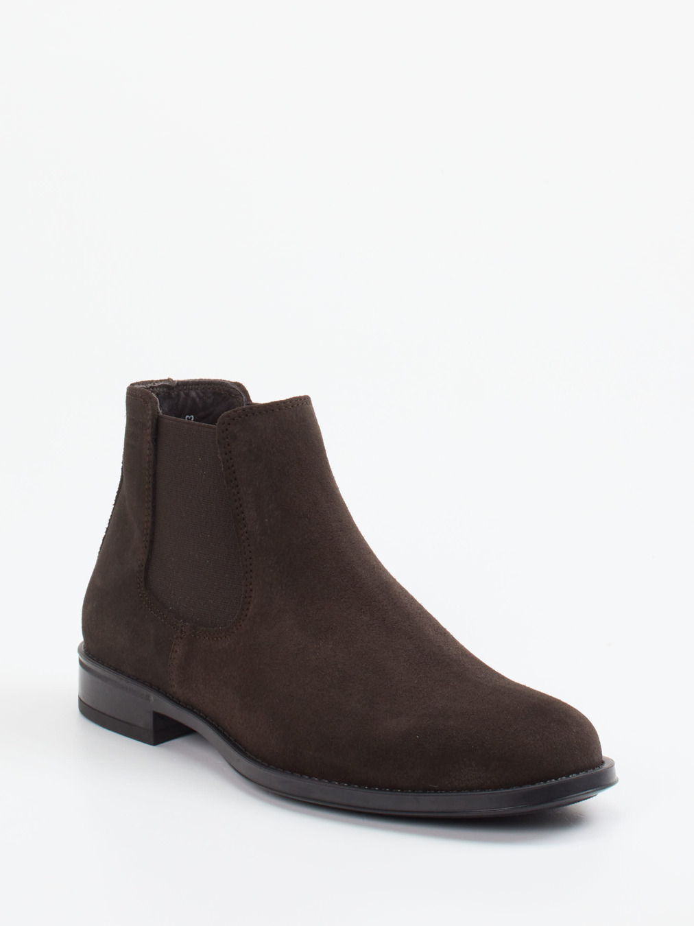 Konstantin Starke – Chelsea Boots aus Veloursleder Dunkelbraun