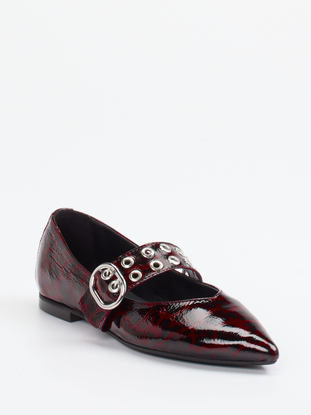 Konstantin Starke – Mary-Jane-Ballerinas aus Lackleder