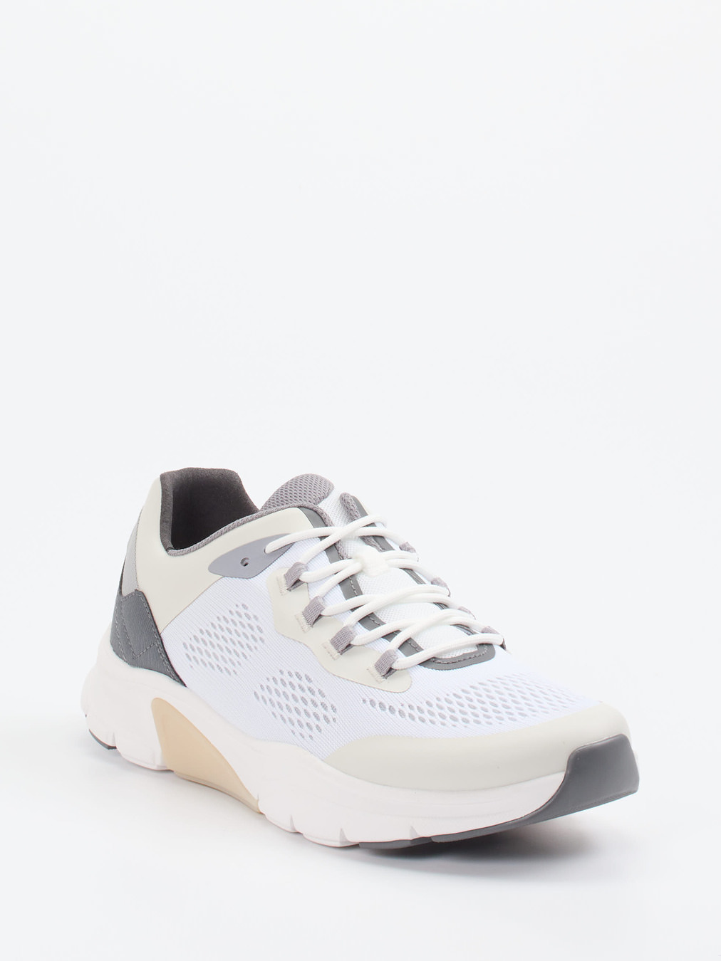 Pius Gabor – Sneaker aus Textil in Offwhite