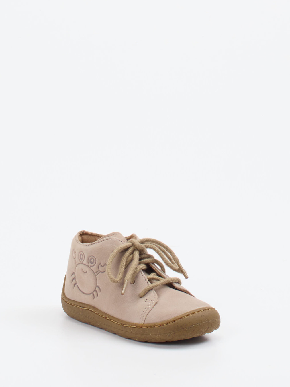 Superfit – Lauflernschuhe aus Veloursleder beigebraun