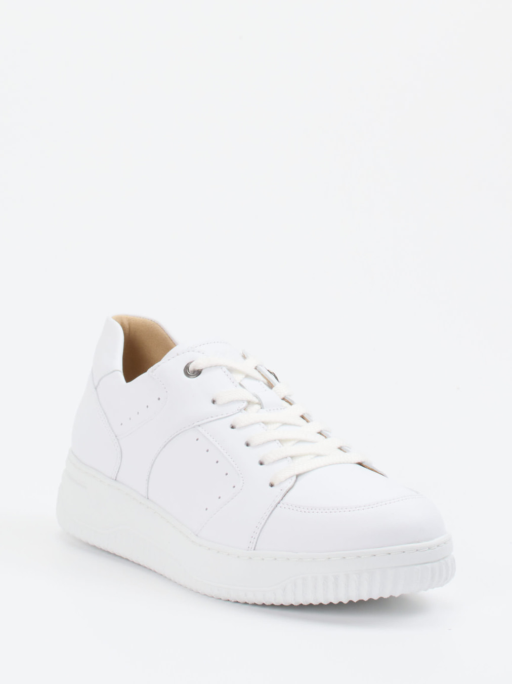 Hartjes – Sneaker aus Kalbleder weiß