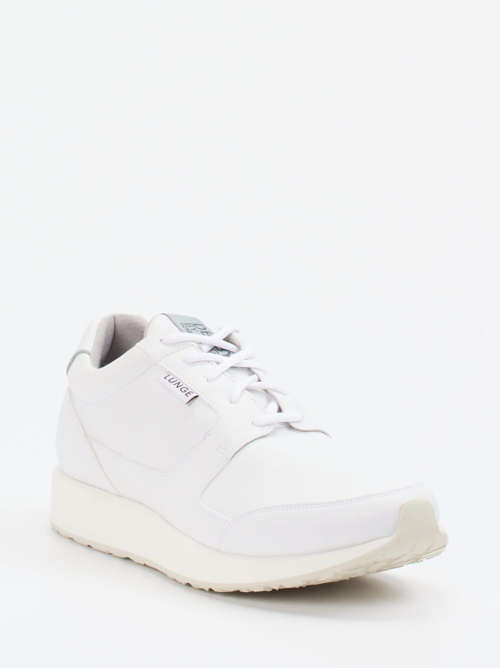 Lunge – Sneaker aus Textil in Weiß