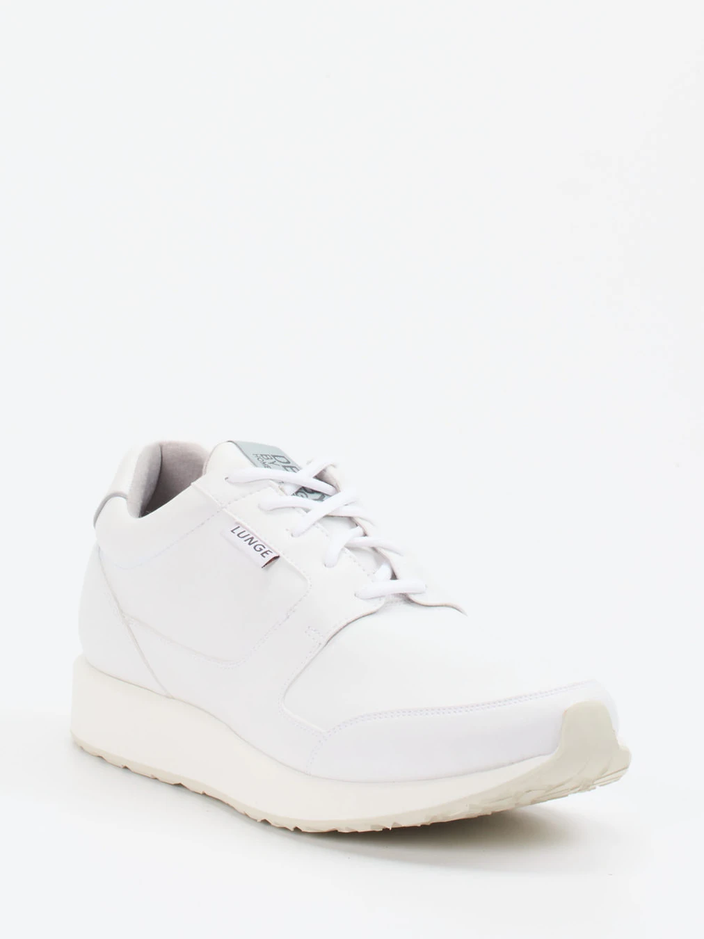 Lunge – Sneaker aus Textil in Weiß