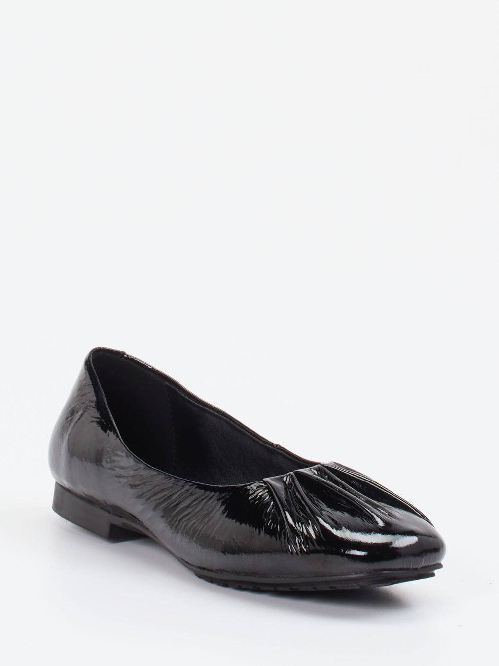 Andrea Puccini – Ballerinas aus Lackleder Schwarz