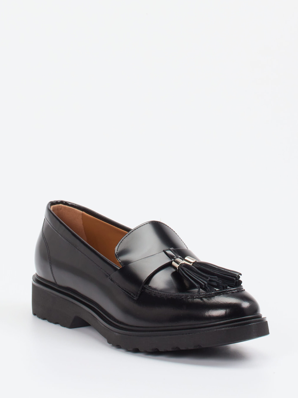 Konstantin Starke – Tassel Loafer aus Kalbleder Schwarz