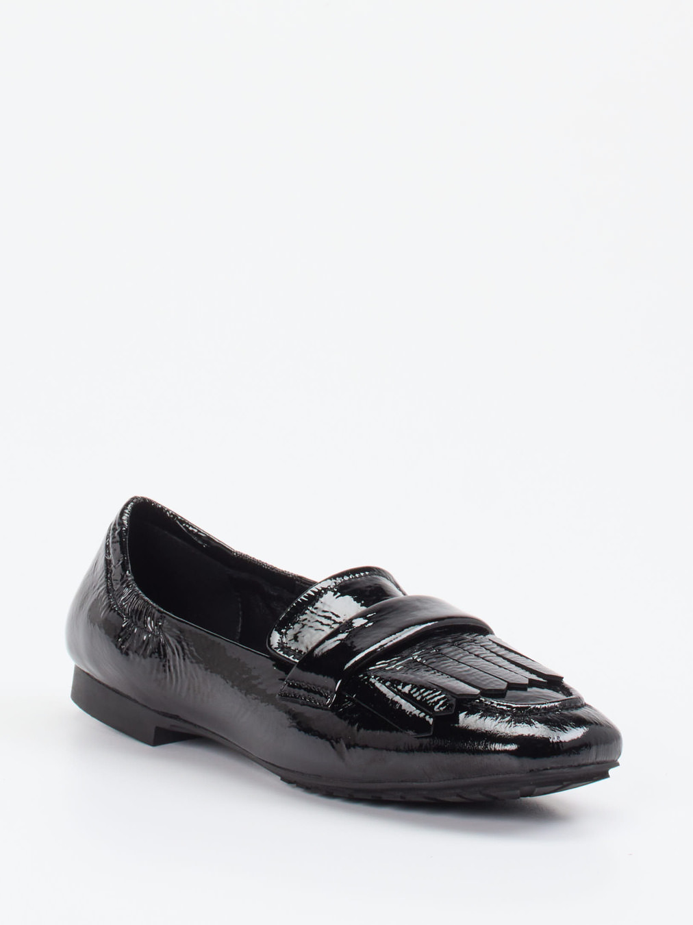 Andrea Puccini – Loafer aus Lackleder schwarz