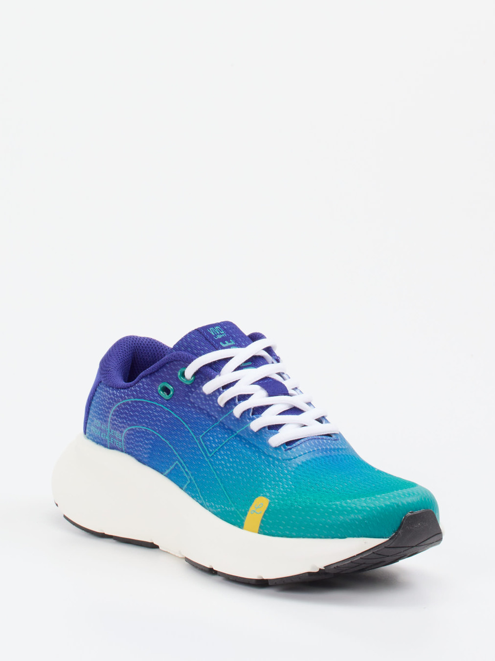 Lunge – Sneaker aus Textil in Türkisblau