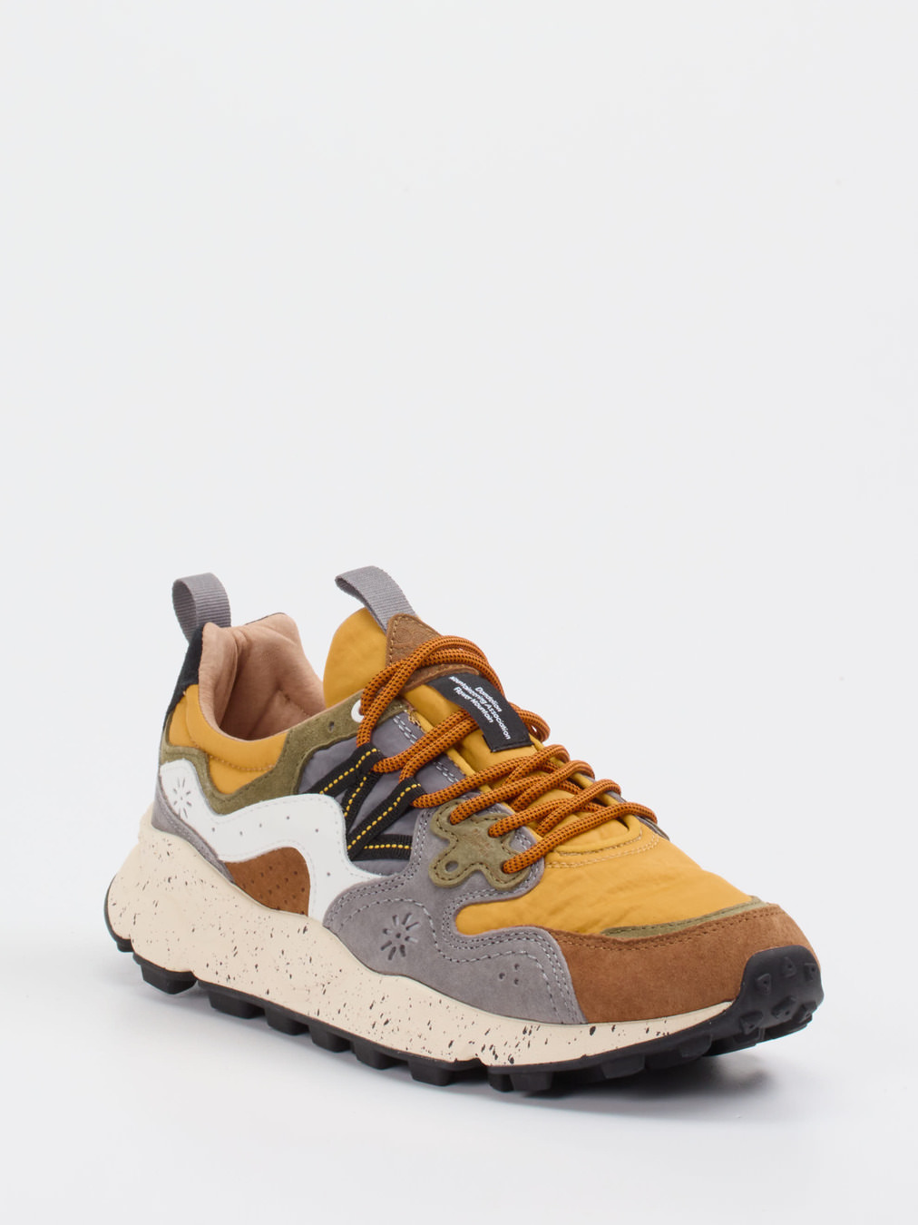 Flower Mountain – Trail-Sneaker aus Veloursleder und Nylon