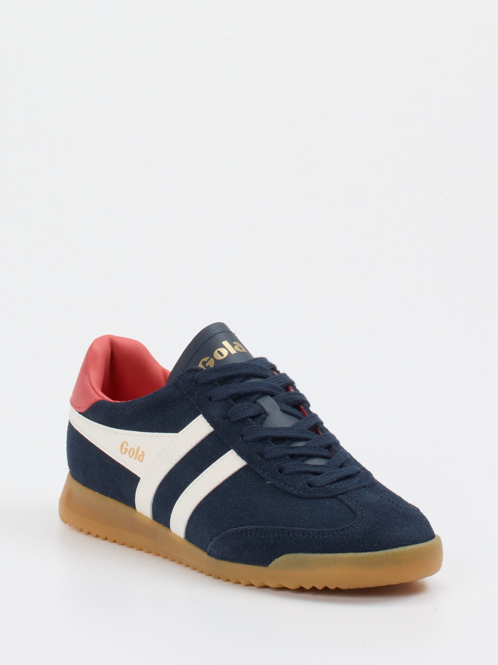 Gola – Sneaker aus Veloursleder Dunkelblau