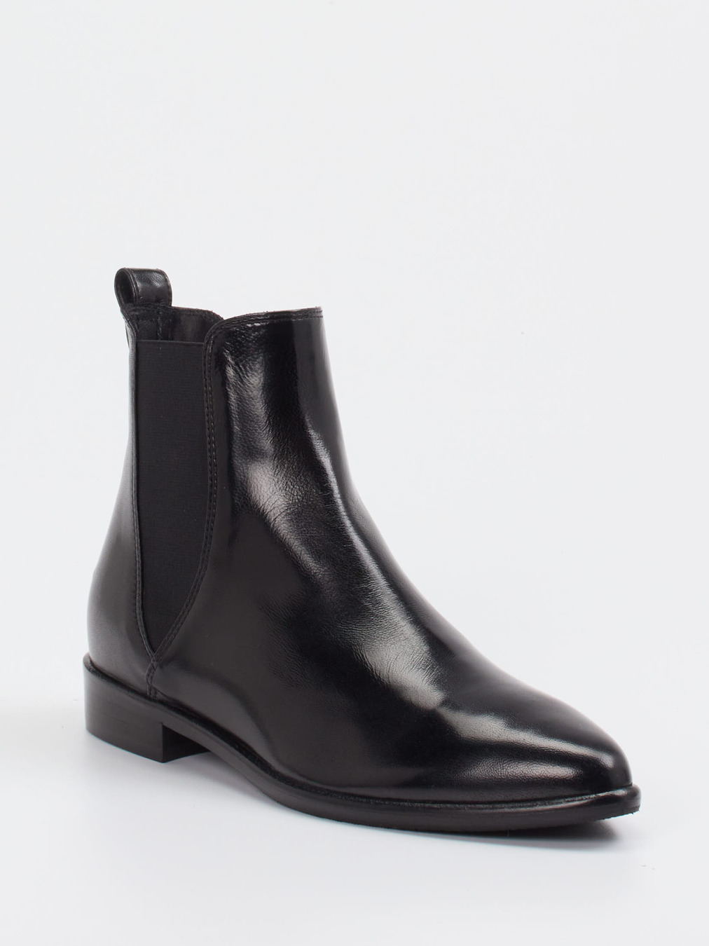 Konstantin Starke – Chelsea Boots aus Lammleder schwarz
