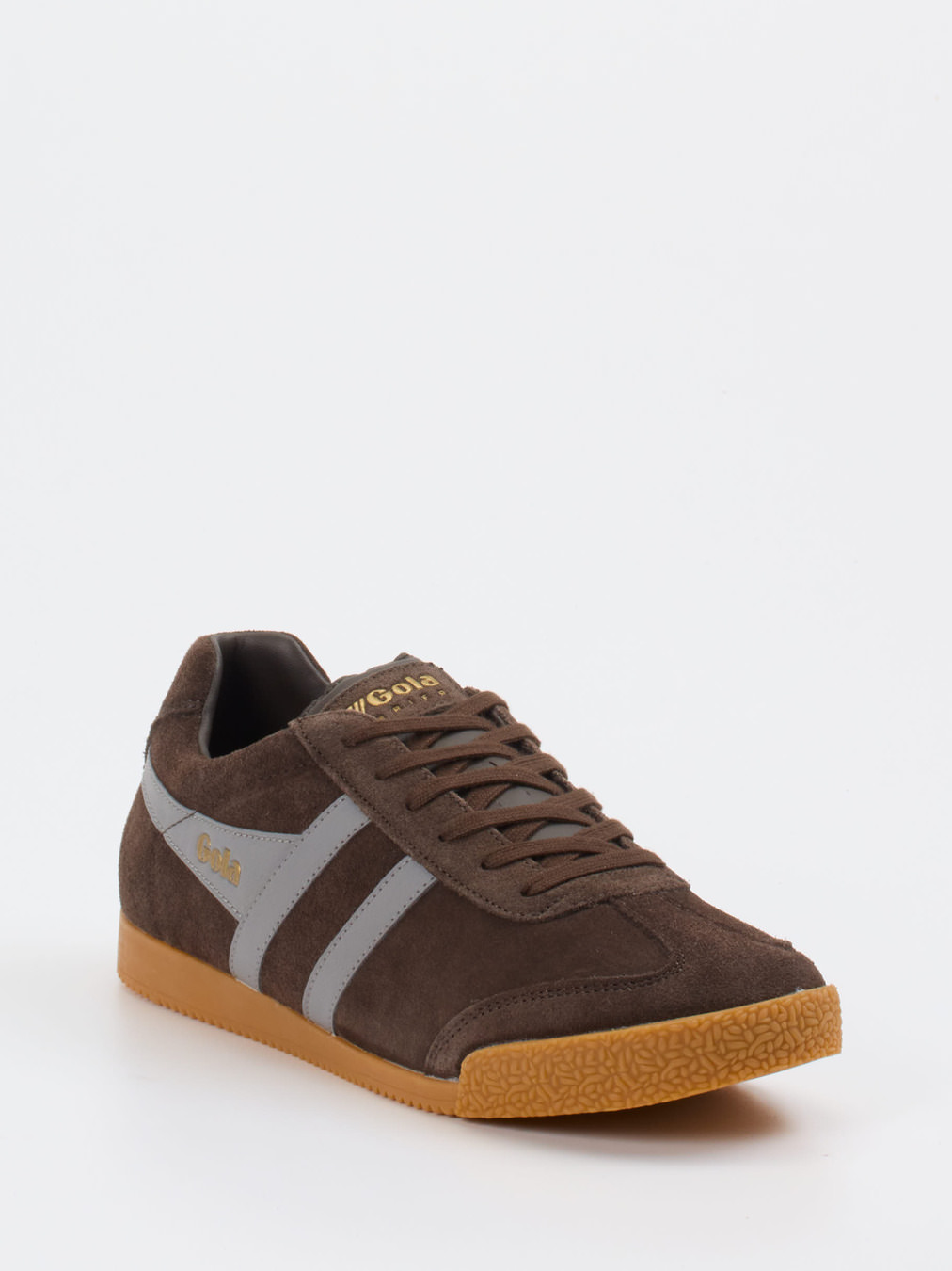 Gola – Retro-Sneaker aus Veloursleder braun