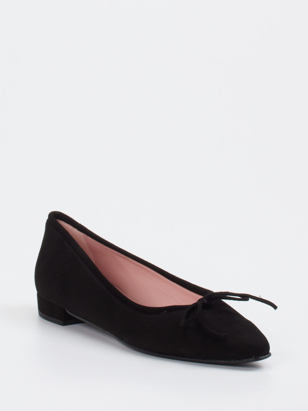 Pretty Ballerinas – Ballerinas aus Veloursleder Schwarz
