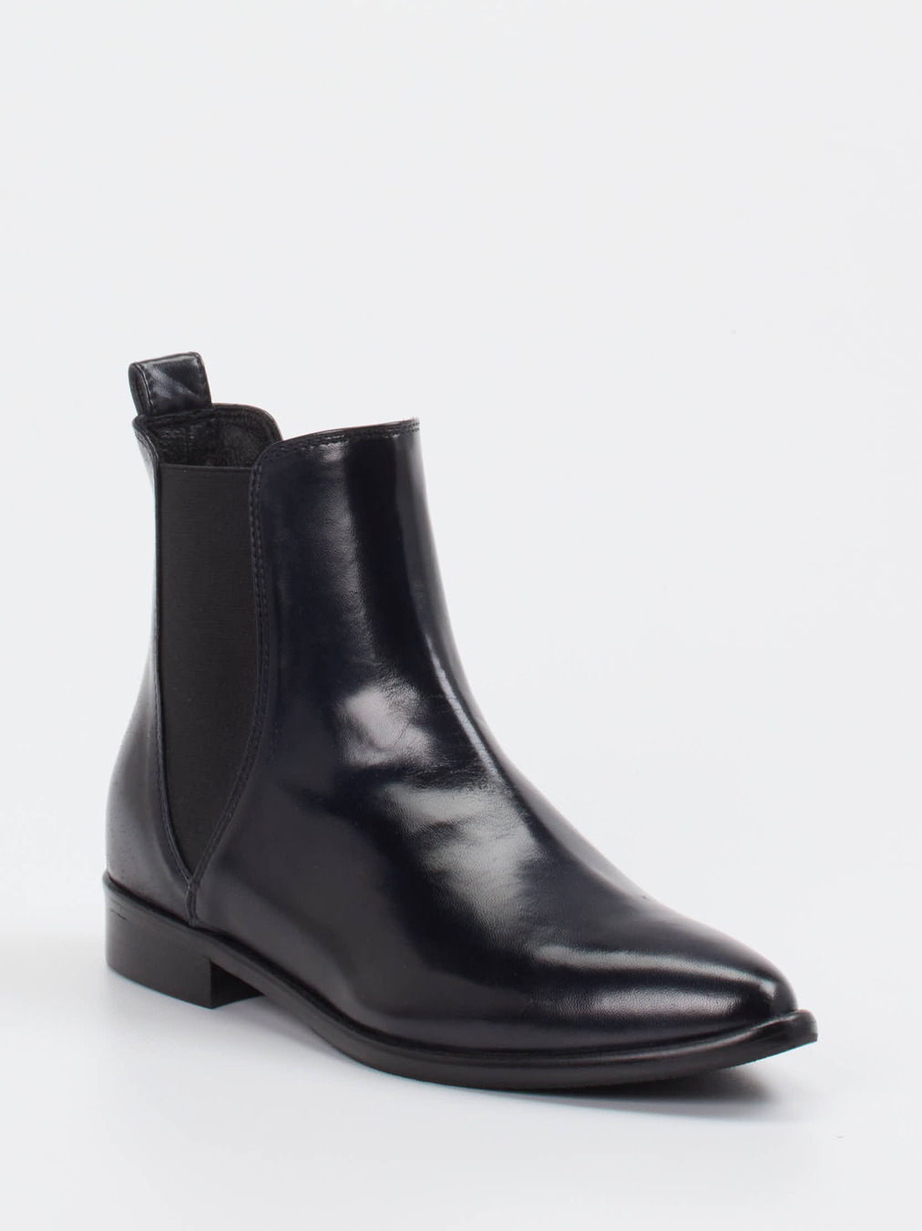 Konstantin Starke – Chelsea Boots aus Lammleder Blau