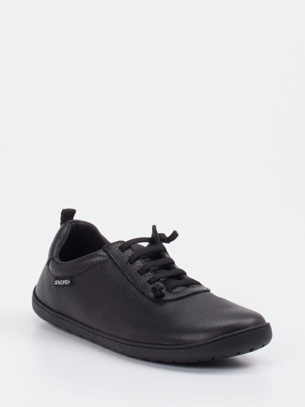 Snipe – Barfuß-Sneaker aus Kalbleder schwarz