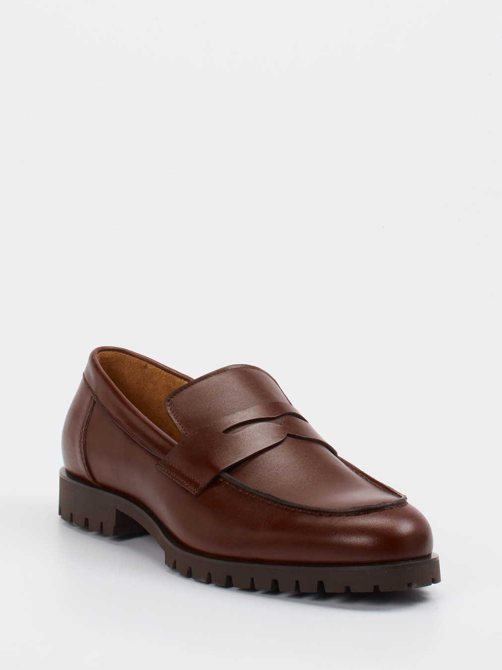 Konstantin Starke – Loafer aus Kalbleder Dunkelbraun