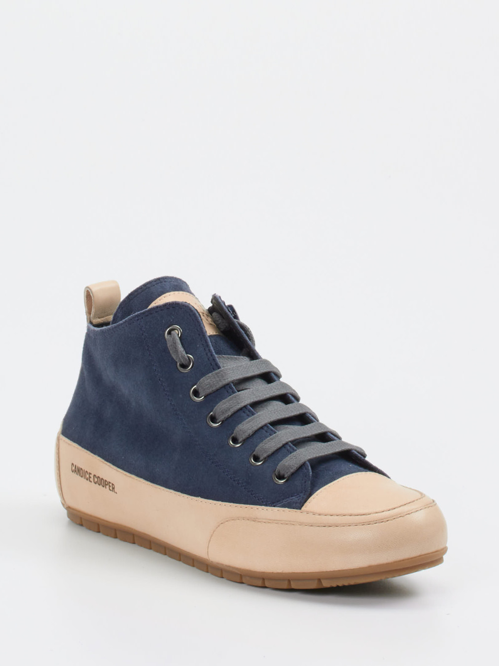 Candice Cooper – Sneaker aus Leder in Dunkelblau