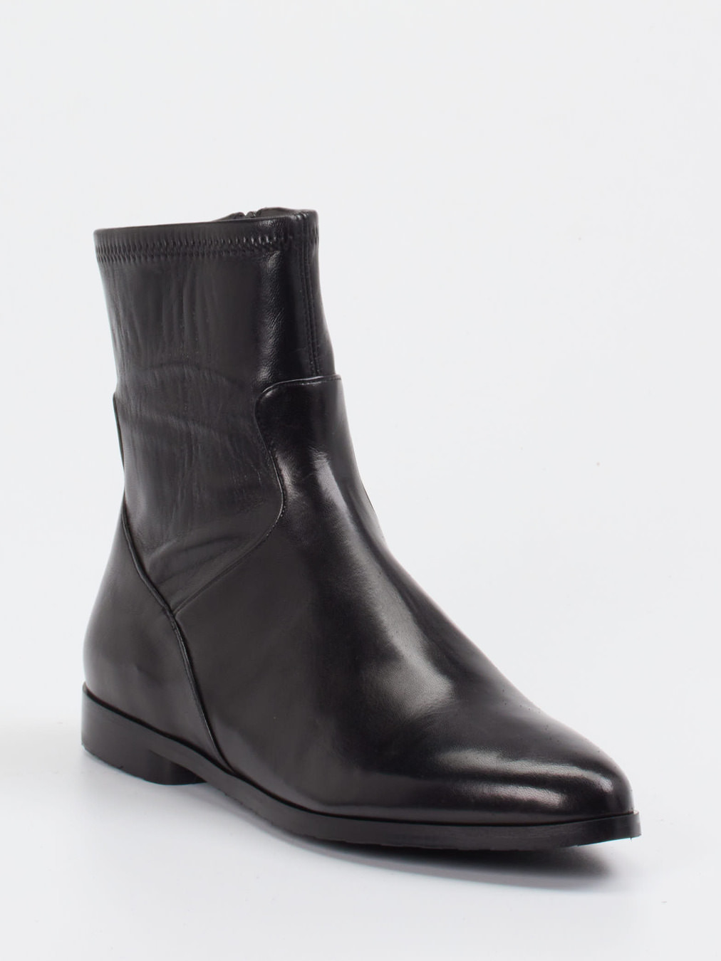 Truman's – Stiefelette aus Lammleder Schwarz
