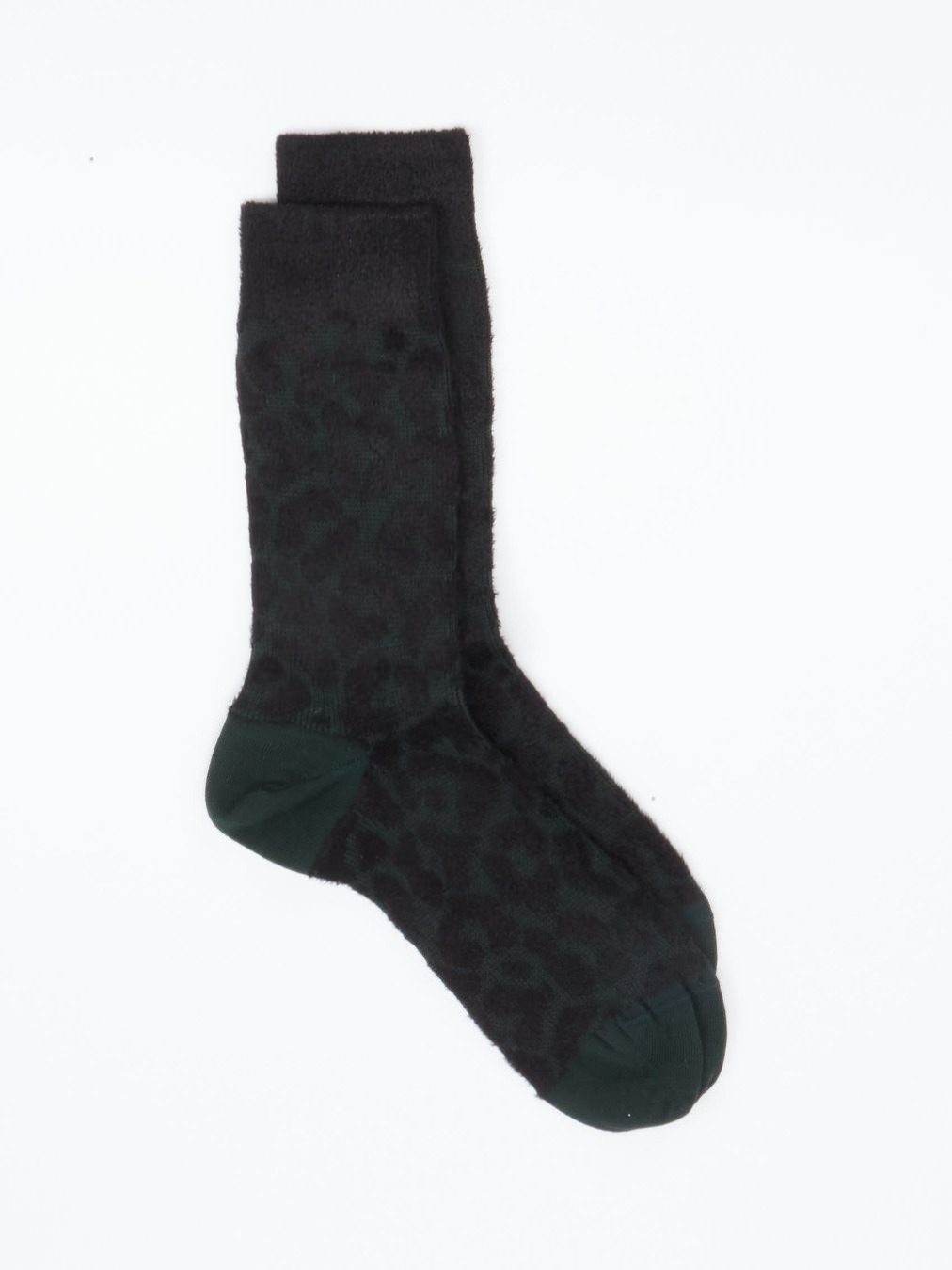 Alto Milano – Crew-Socken aus Textil mit Animalprint