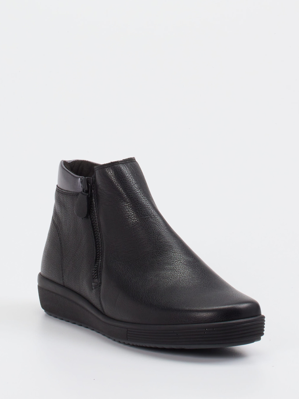 Christian Dietz – Komfort-Stiefelette aus Kalbleder Schwarz