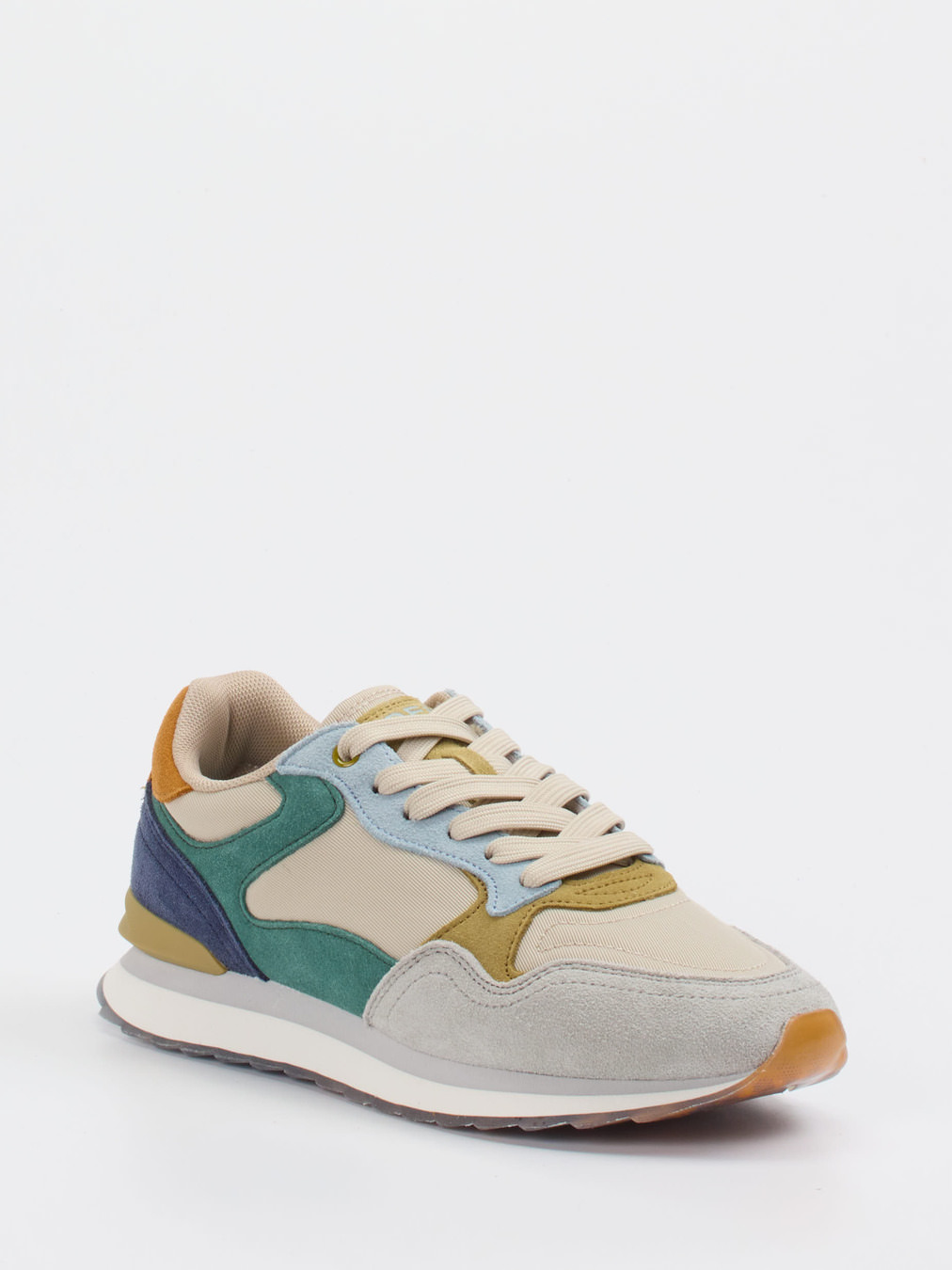THE HOFF BRAND – Retro-Sneaker Singapur aus Veloursleder Multi
