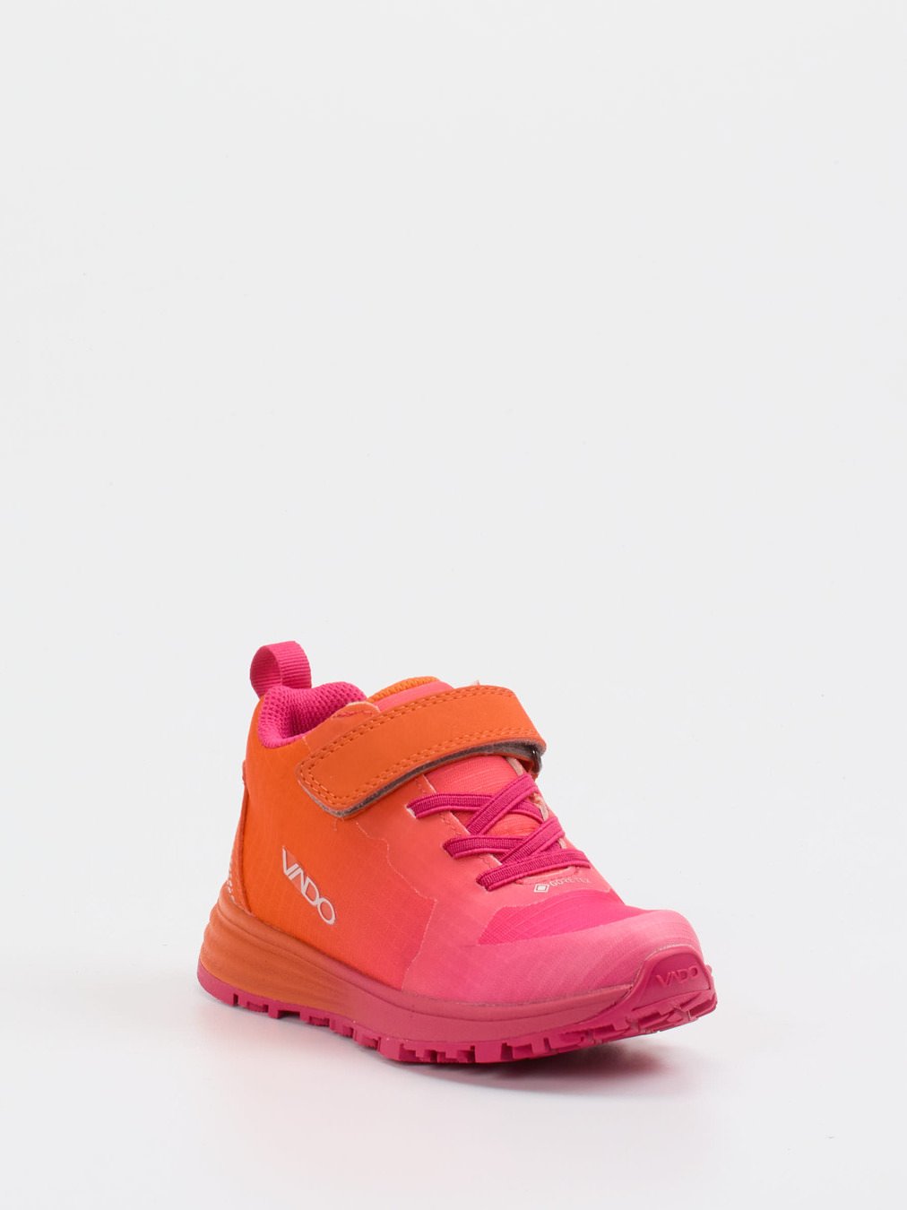 Vado – Kinder-Sneaker aus Textil in Orange-Pink