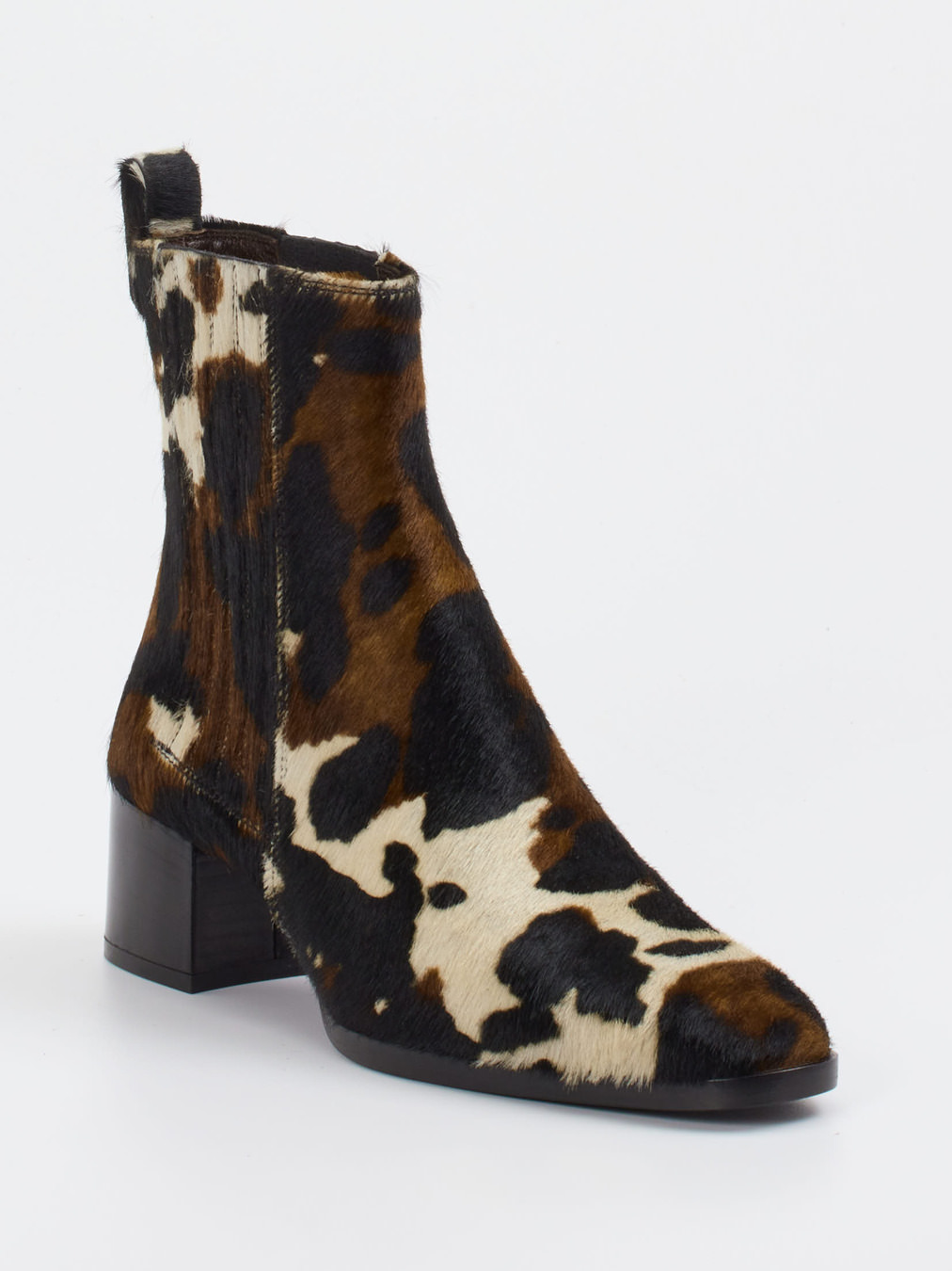 Konstantin Starke – Chelsea Boots aus Ponyfell dunkelbraun