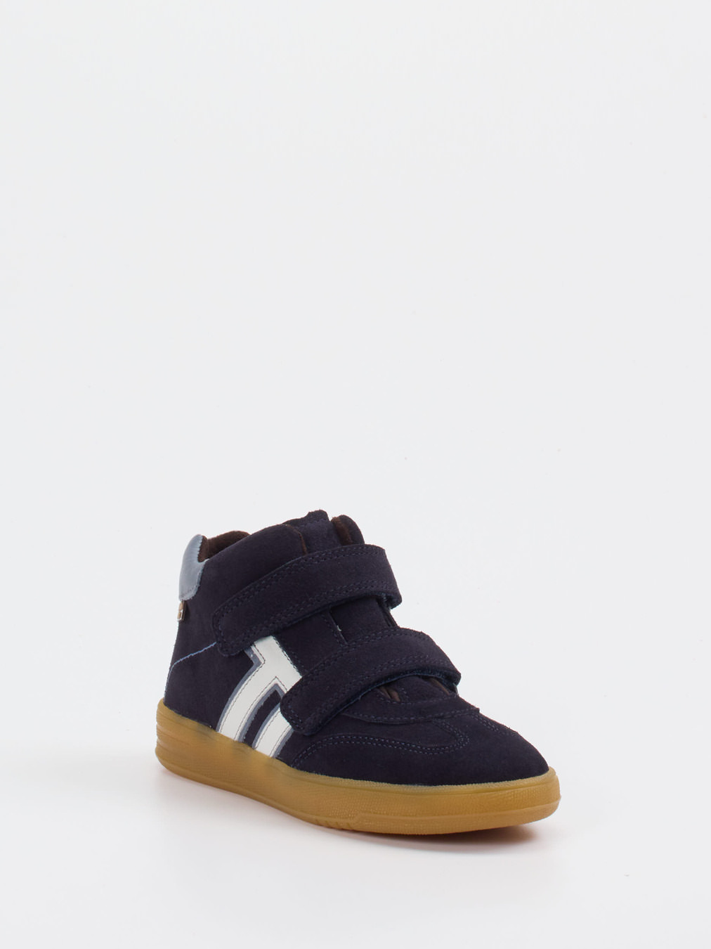 Froddo – Mid-Top Sneaker aus Veloursleder Dunkelblau