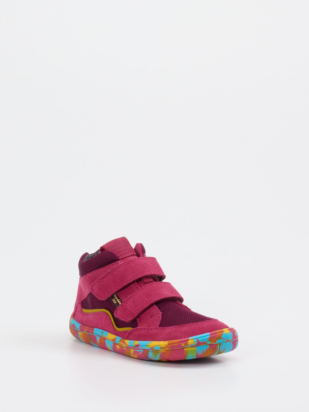 Froddo – High-Top-Sneaker aus Veloursleder pink