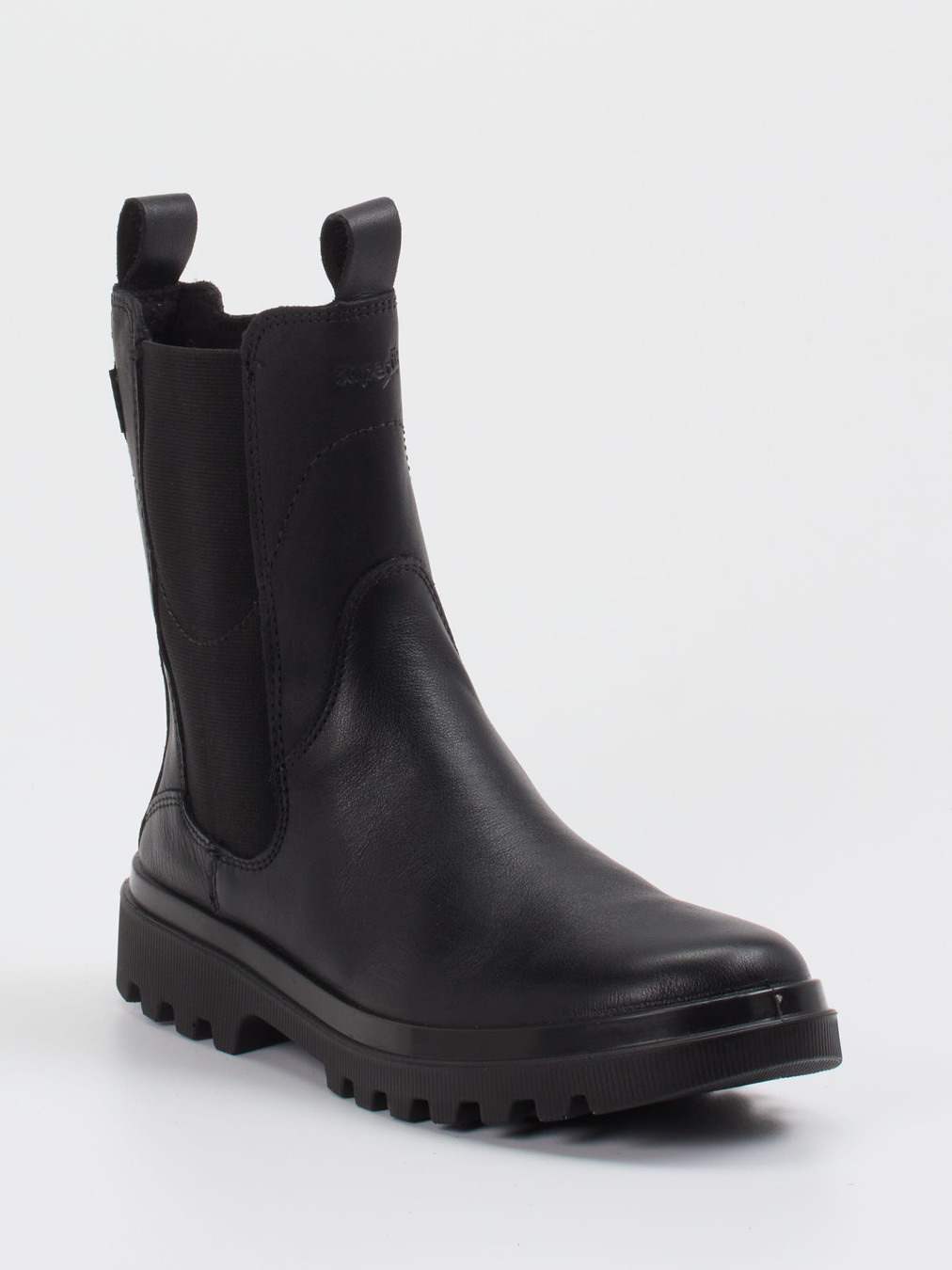 Superfit – Chelsea Boots aus Kalbleder schwarz