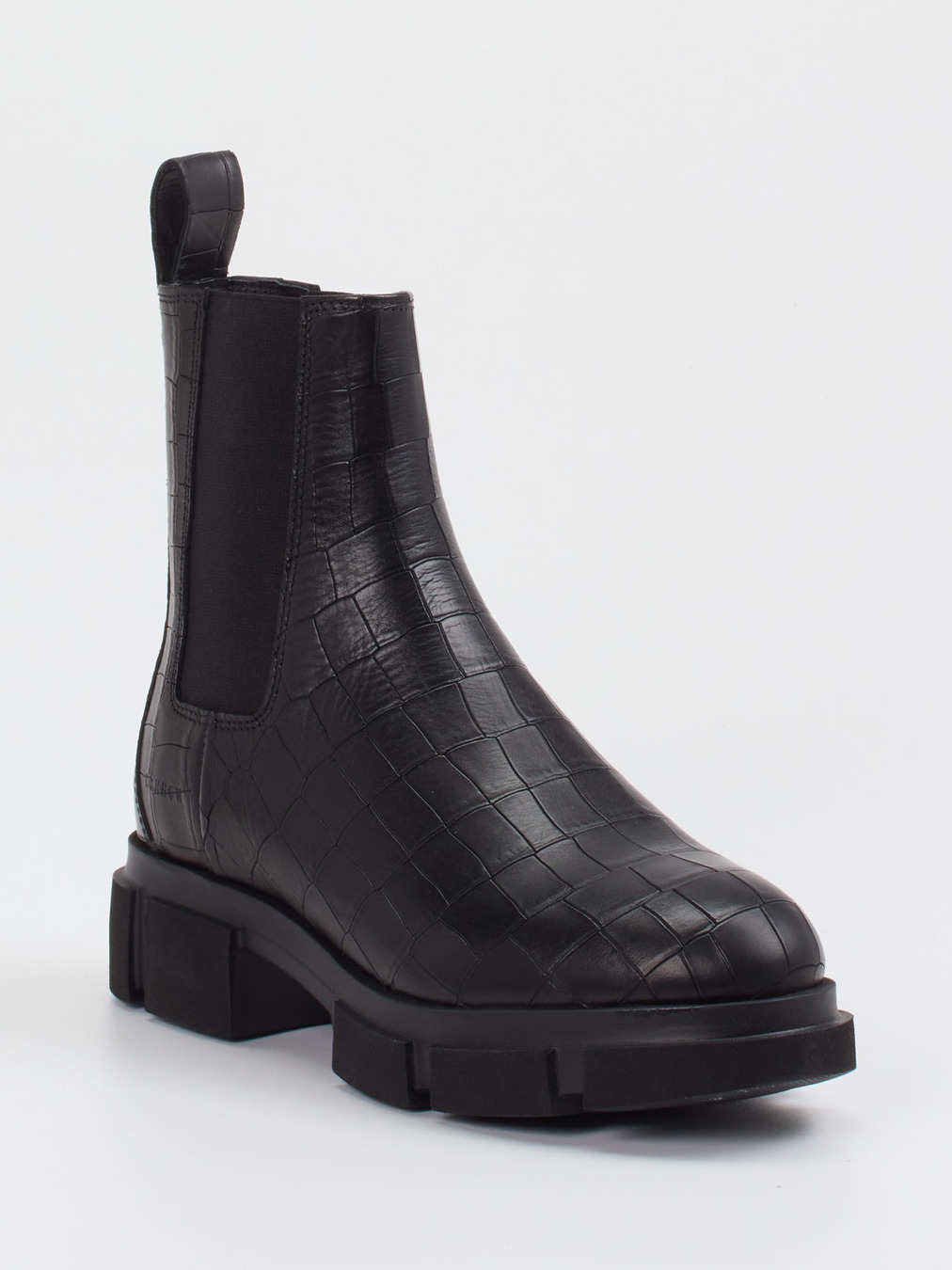 Copenhagen – Chelsea Boots aus Kalbleder schwarz