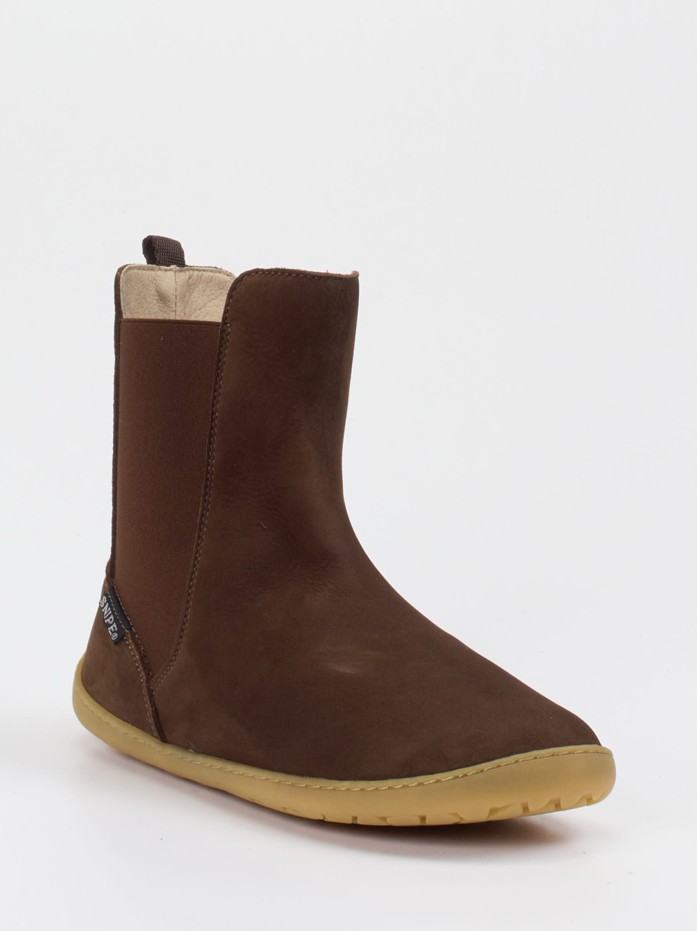 Snipe – Chelsea Boots aus Nubukleder in Braun