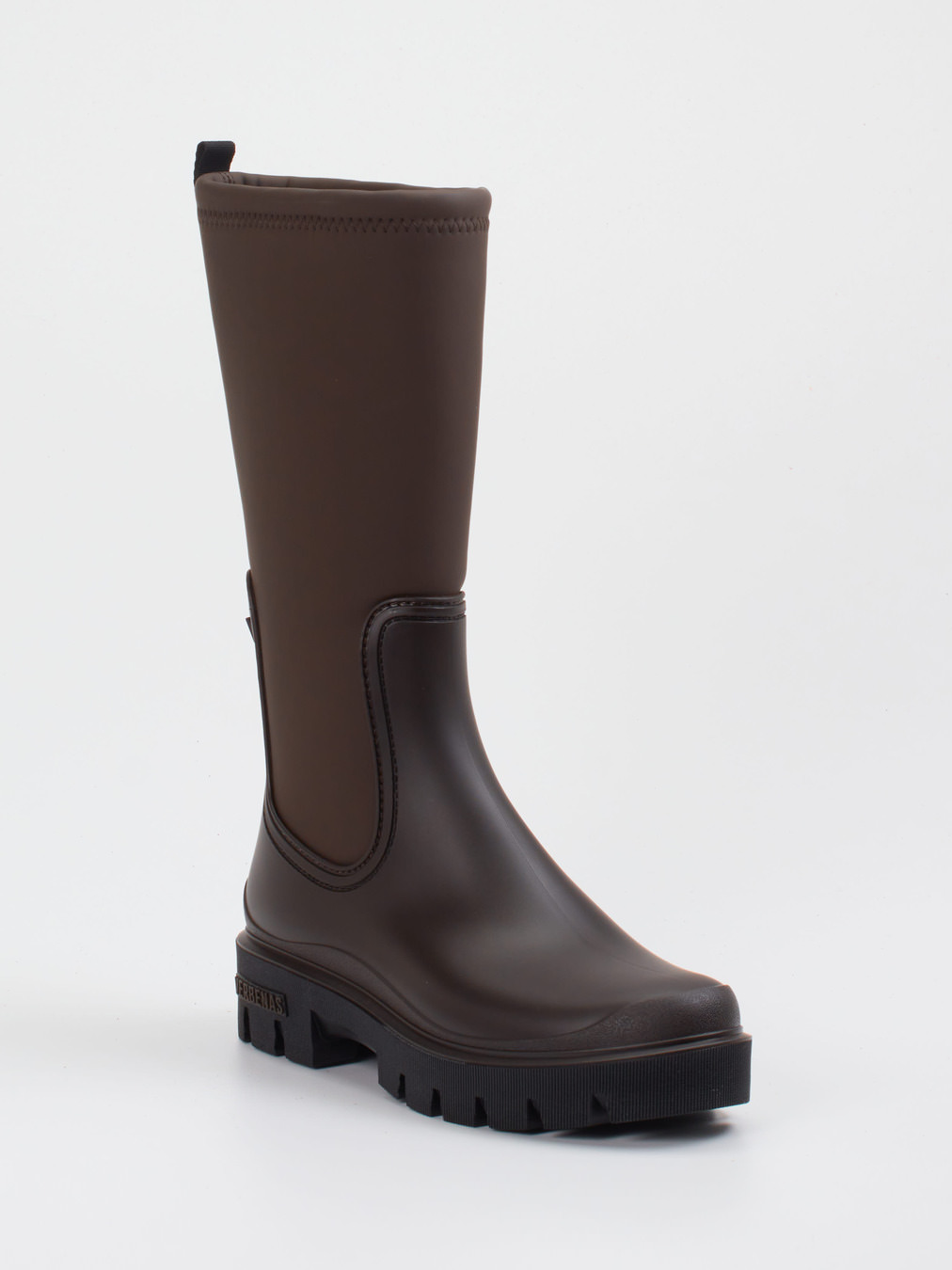 Verbenas – Gummistiefel aus Synthetik dunkelbraun